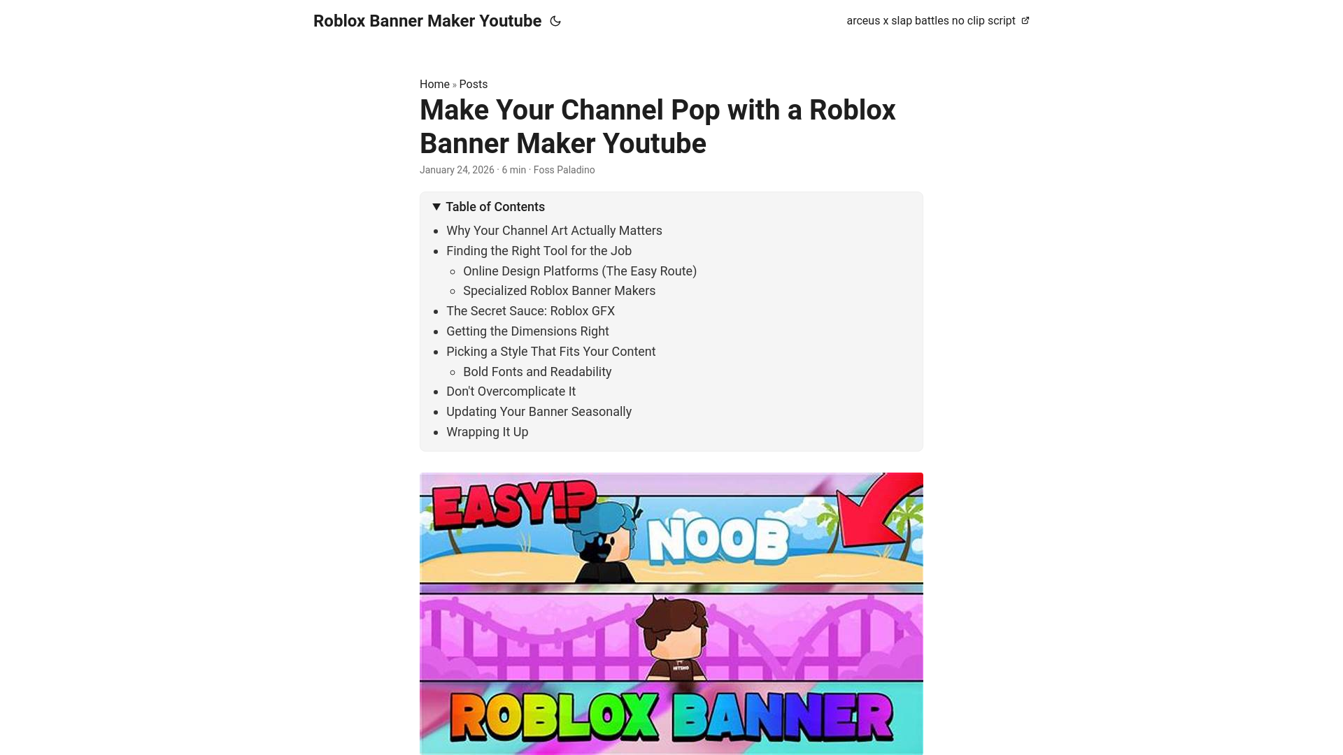 website screenshot of https://roblox-banner-maker-youtube.pages.dev/