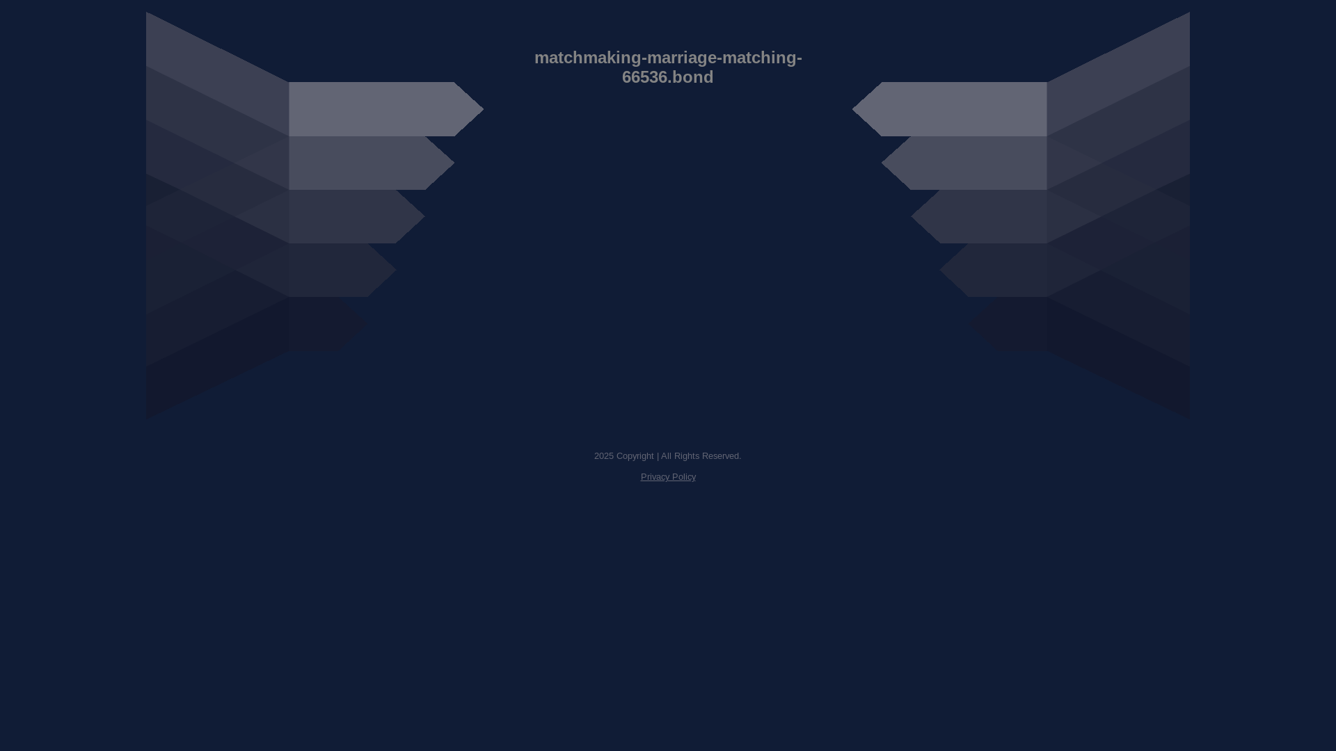 website screenshot of https://matchmaking-marriage-matching-66536.bond/