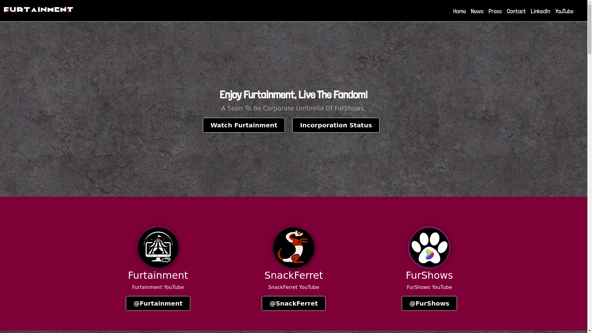 website screenshot of https://furtainment-com-website.pages.dev/