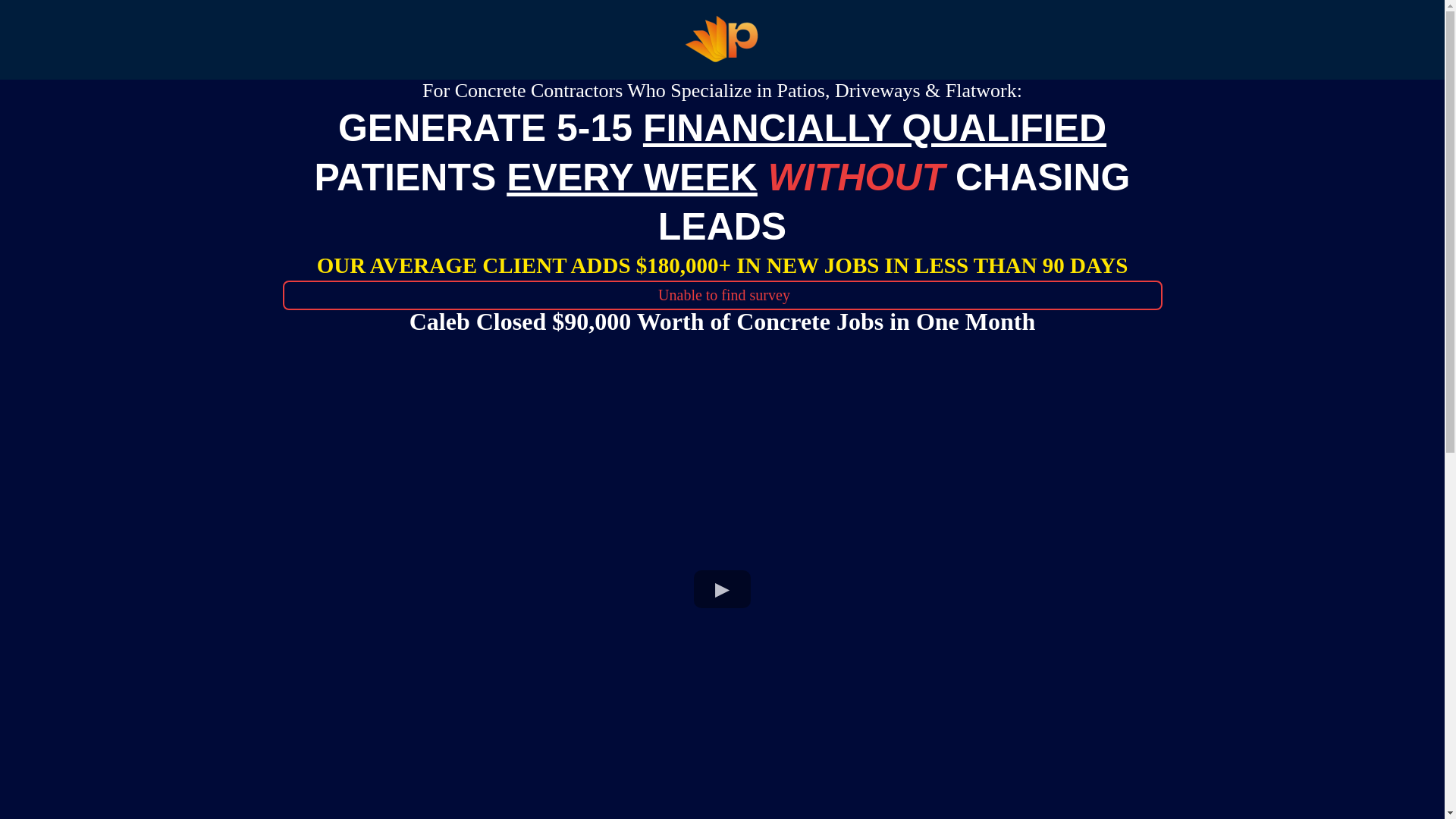website screenshot of https://pave-point.com/