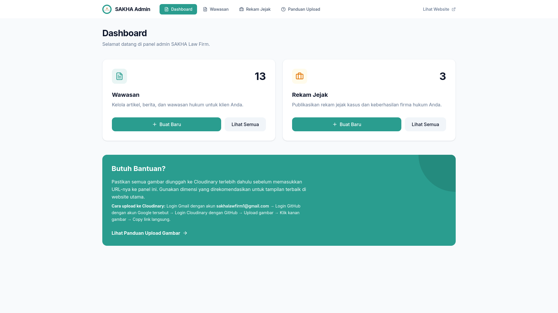 website screenshot of https://admin-sakhalawfirm.pages.dev/