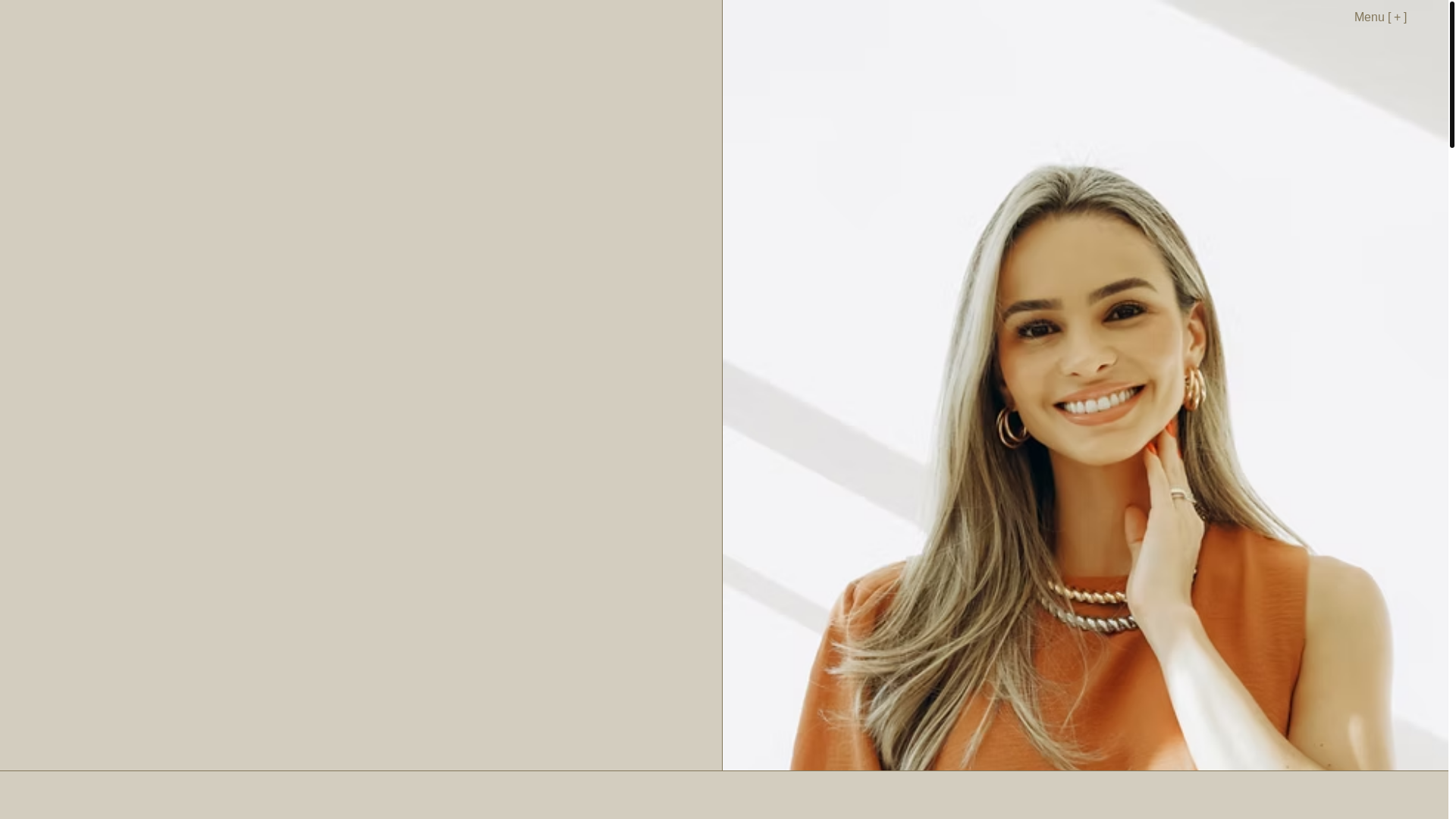 website screenshot of https://dralarissavieira.com/