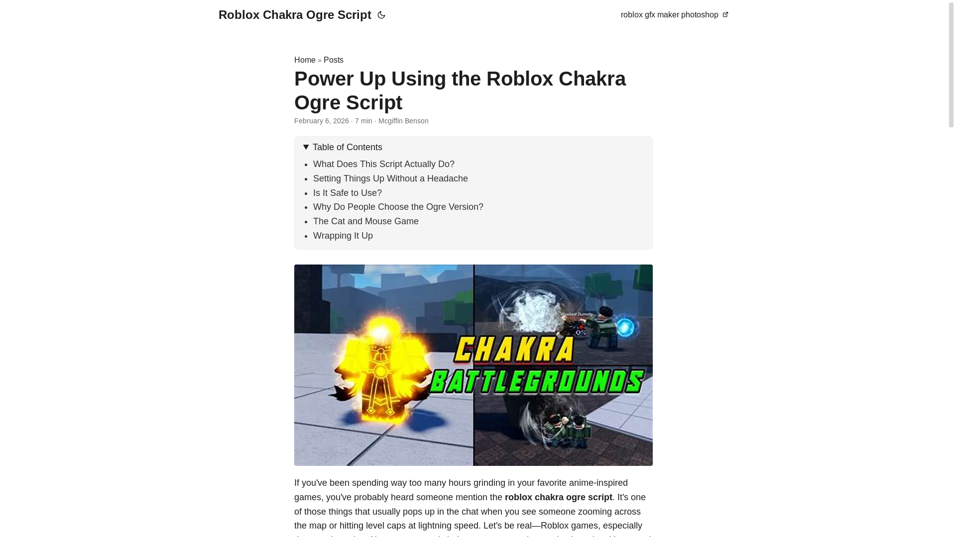 website screenshot of https://roblox-chakra-ogre-script.pages.dev/