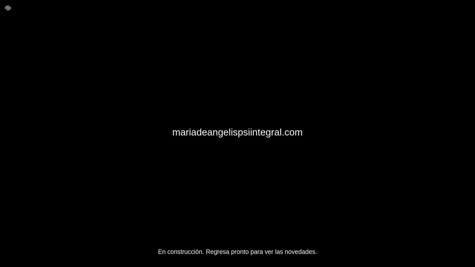 website screenshot of https://mariadeangelispsiintegral.com/