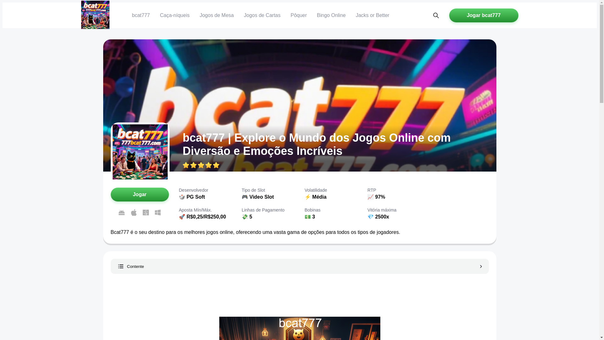 website screenshot of https://777bcat777.com/