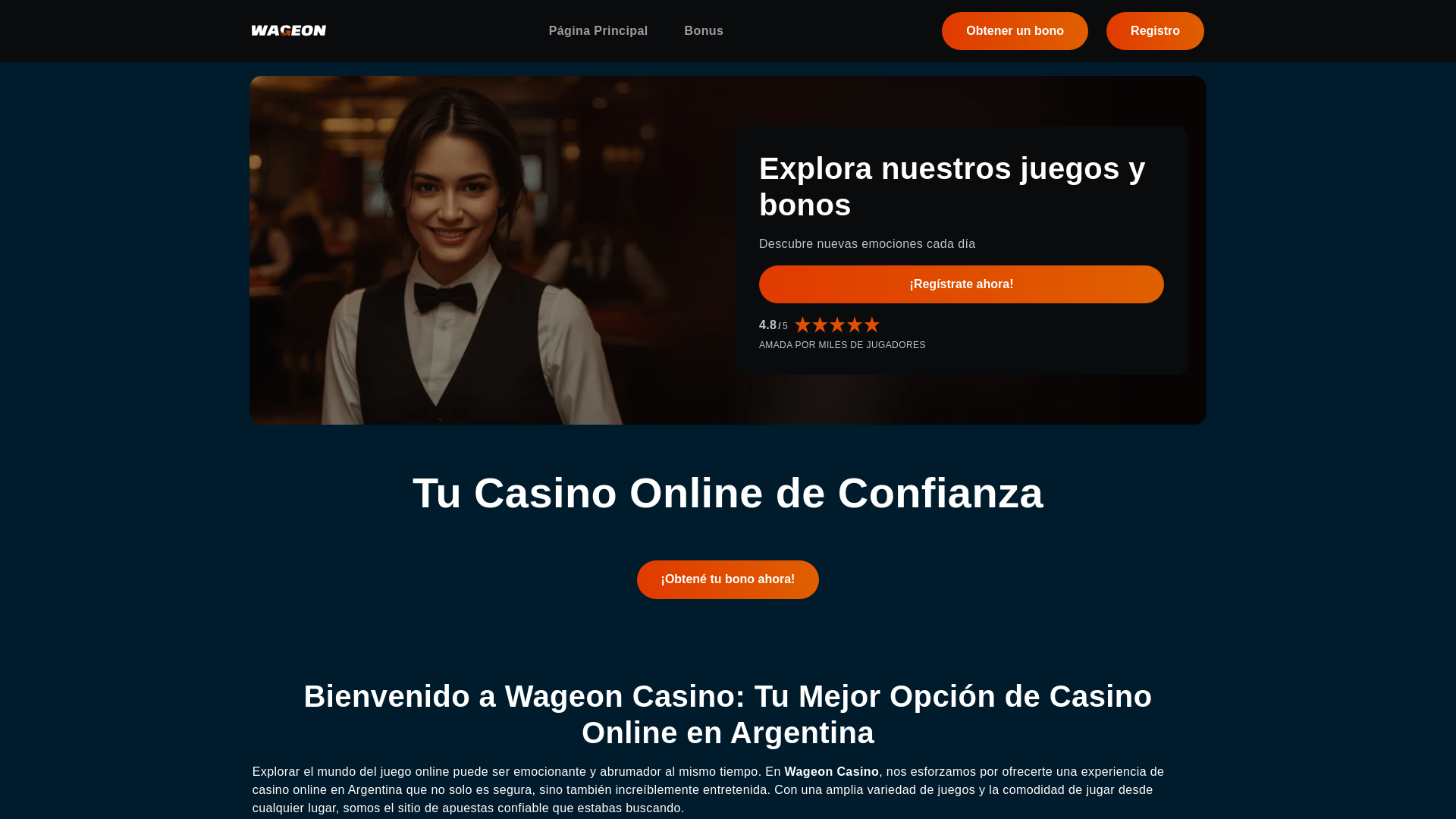 website screenshot of https://wageoncasino-life.pages.dev/