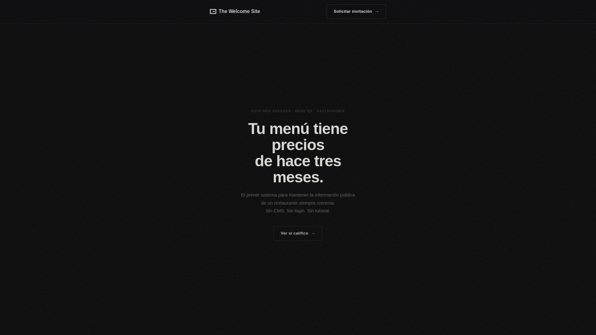 website screenshot of https://thewelcomesite.pages.dev/