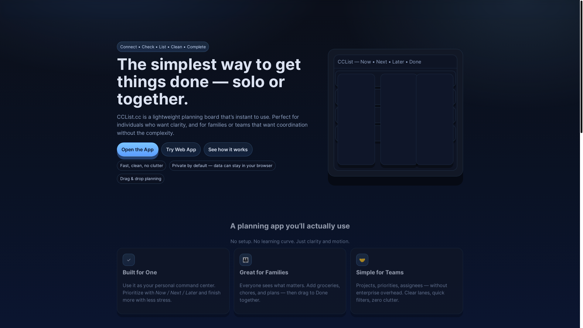 website screenshot of https://cclistcc-web-alpha.pages.dev/