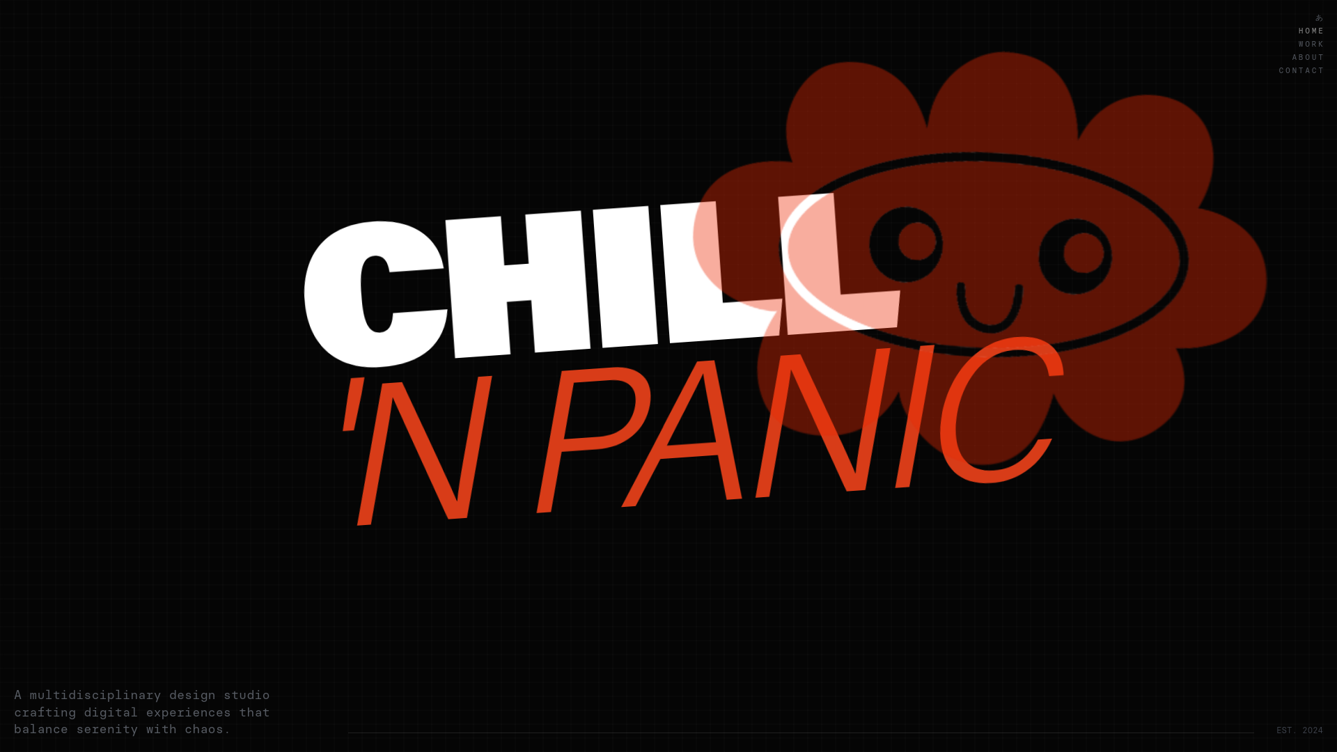 website screenshot of https://chillnpanic.pages.dev/