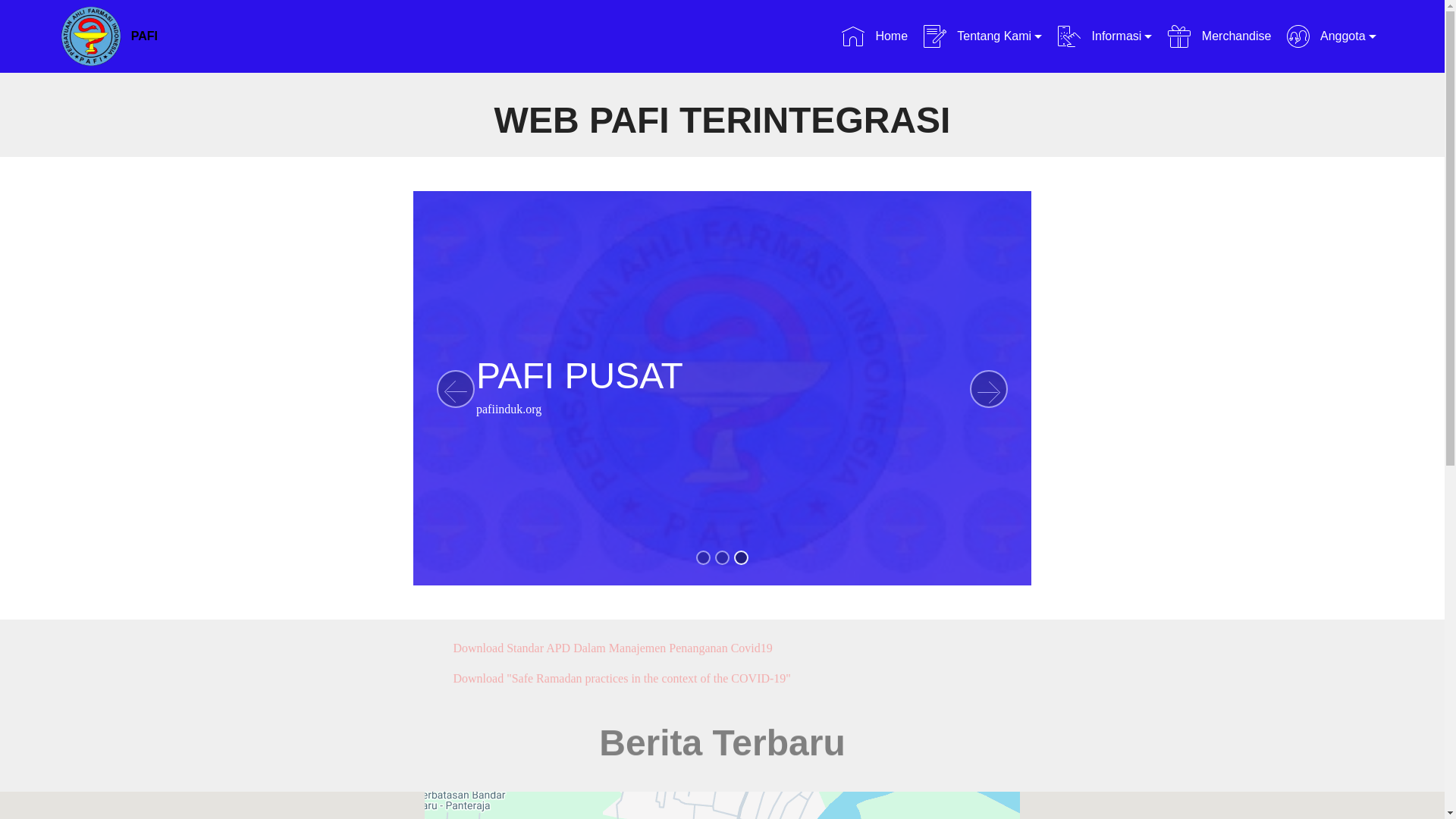 website screenshot of https://pafi-panteraja-org.pages.dev/