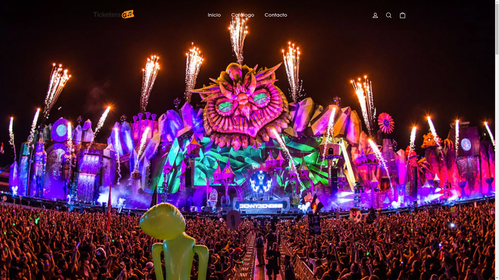 website screenshot of https://ticketerago.com/