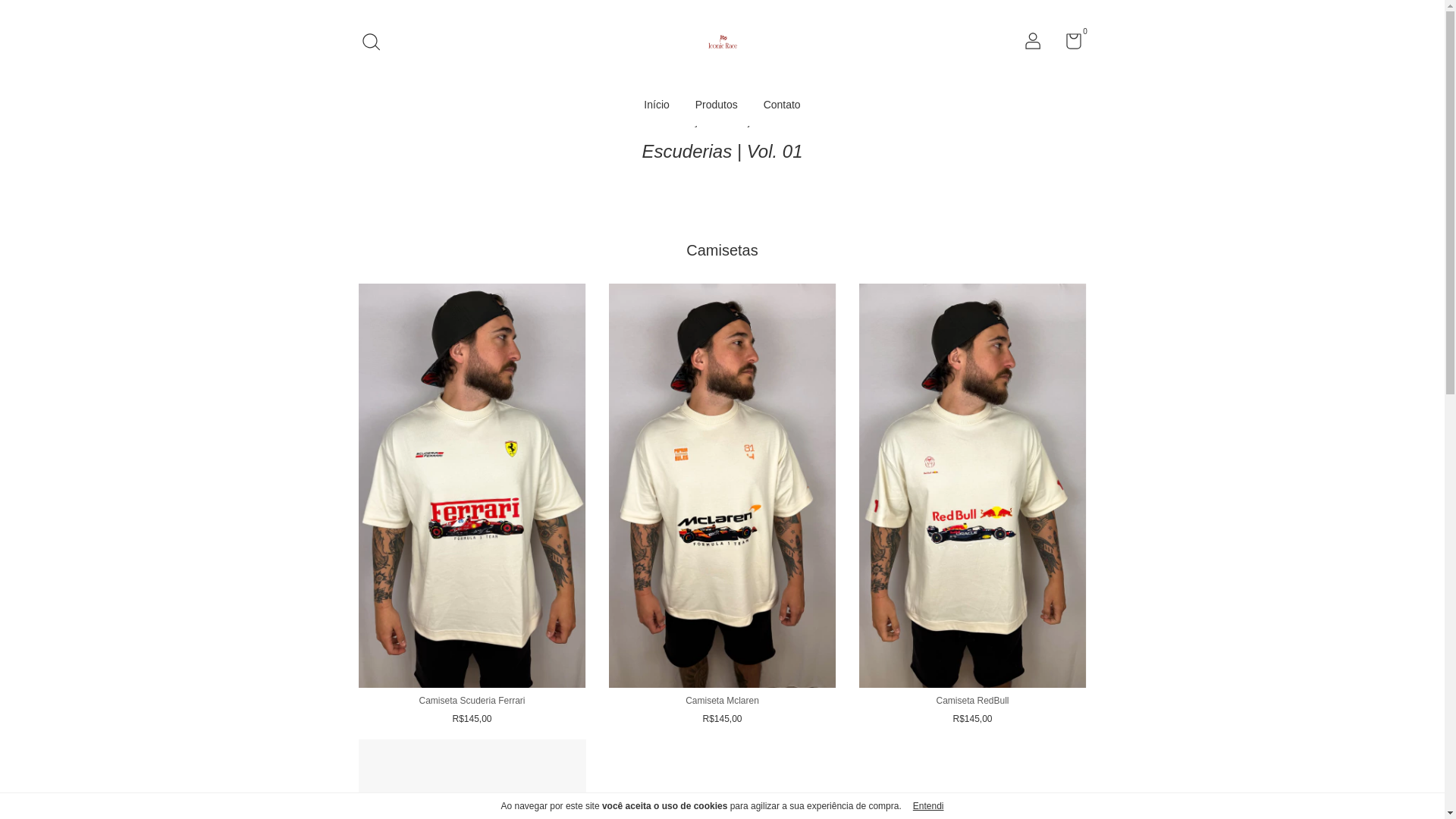 website screenshot of https://iconicrace.com.br/