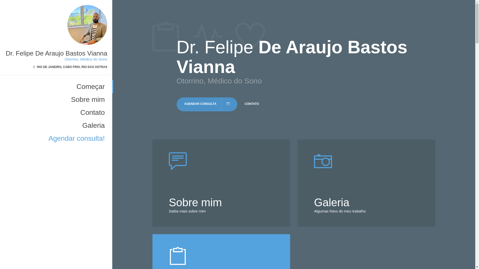 website screenshot of https://otorrinovianna.com/