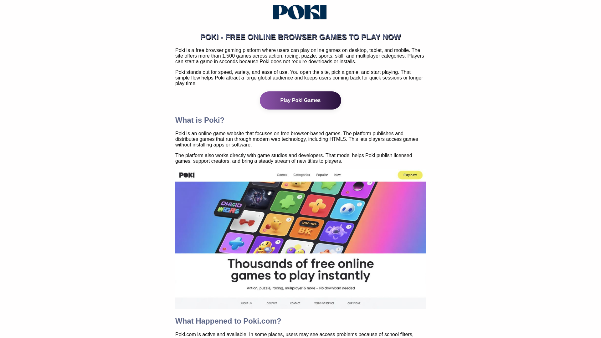 website screenshot of https://poki-yachts.pages.dev/