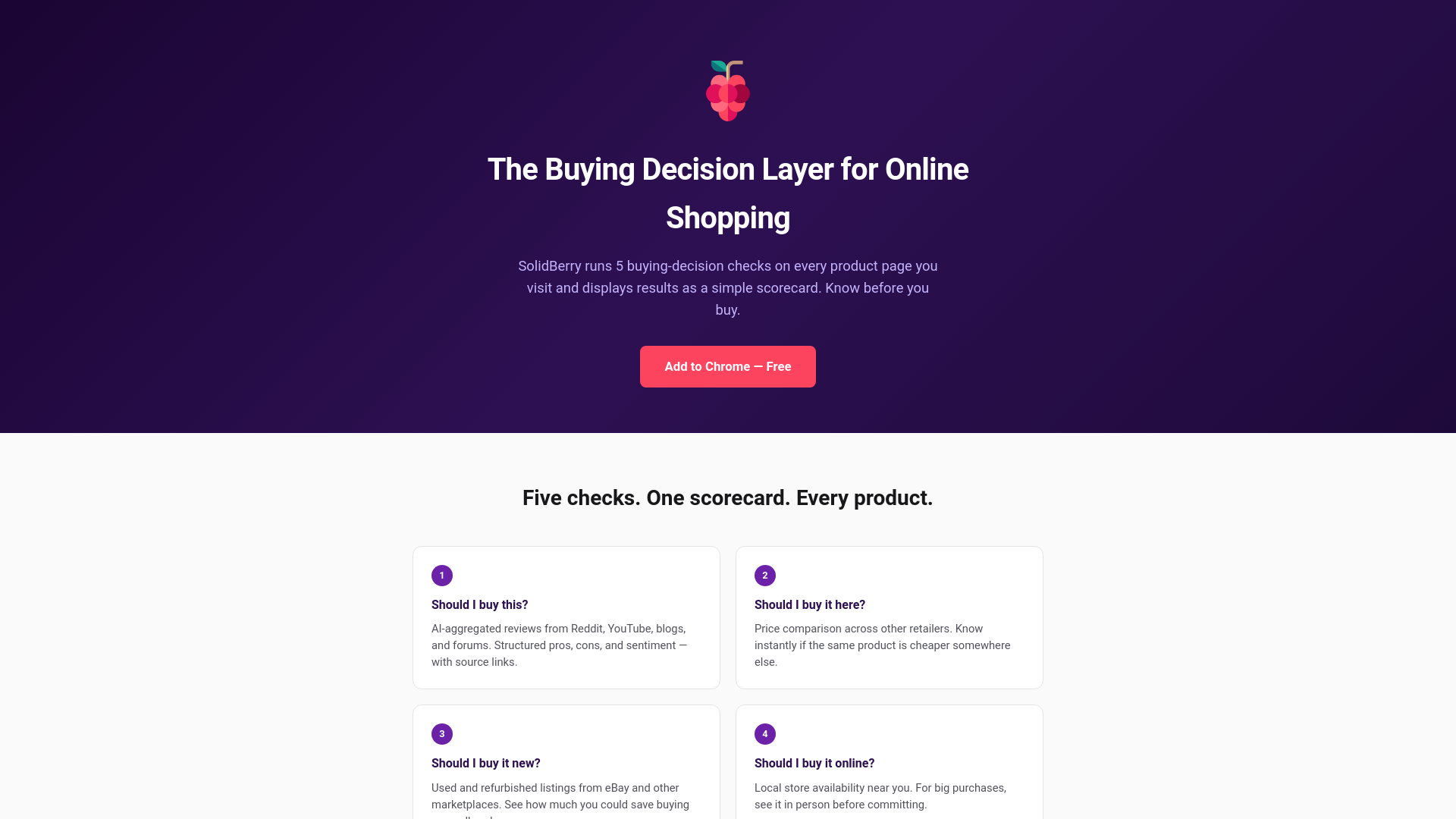 website screenshot of https://solidberry-website.pages.dev/