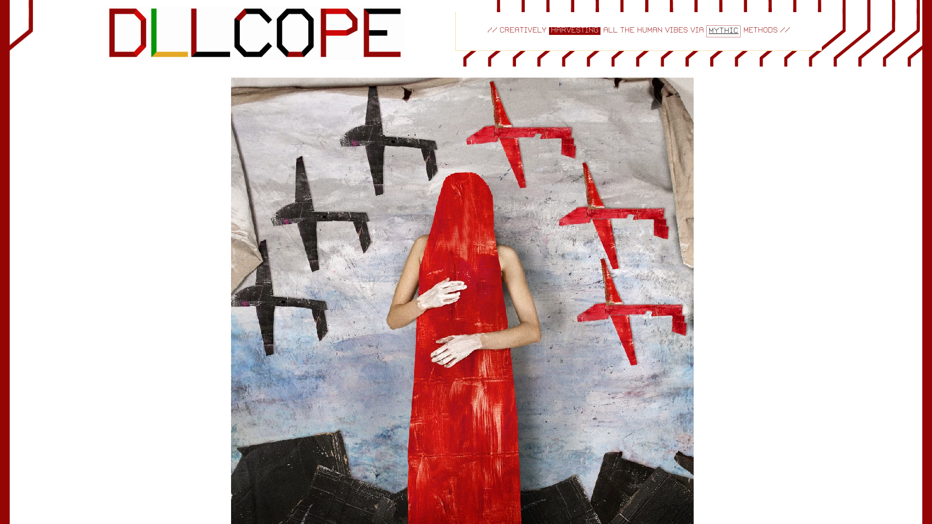 website screenshot of https://dllcope.org/