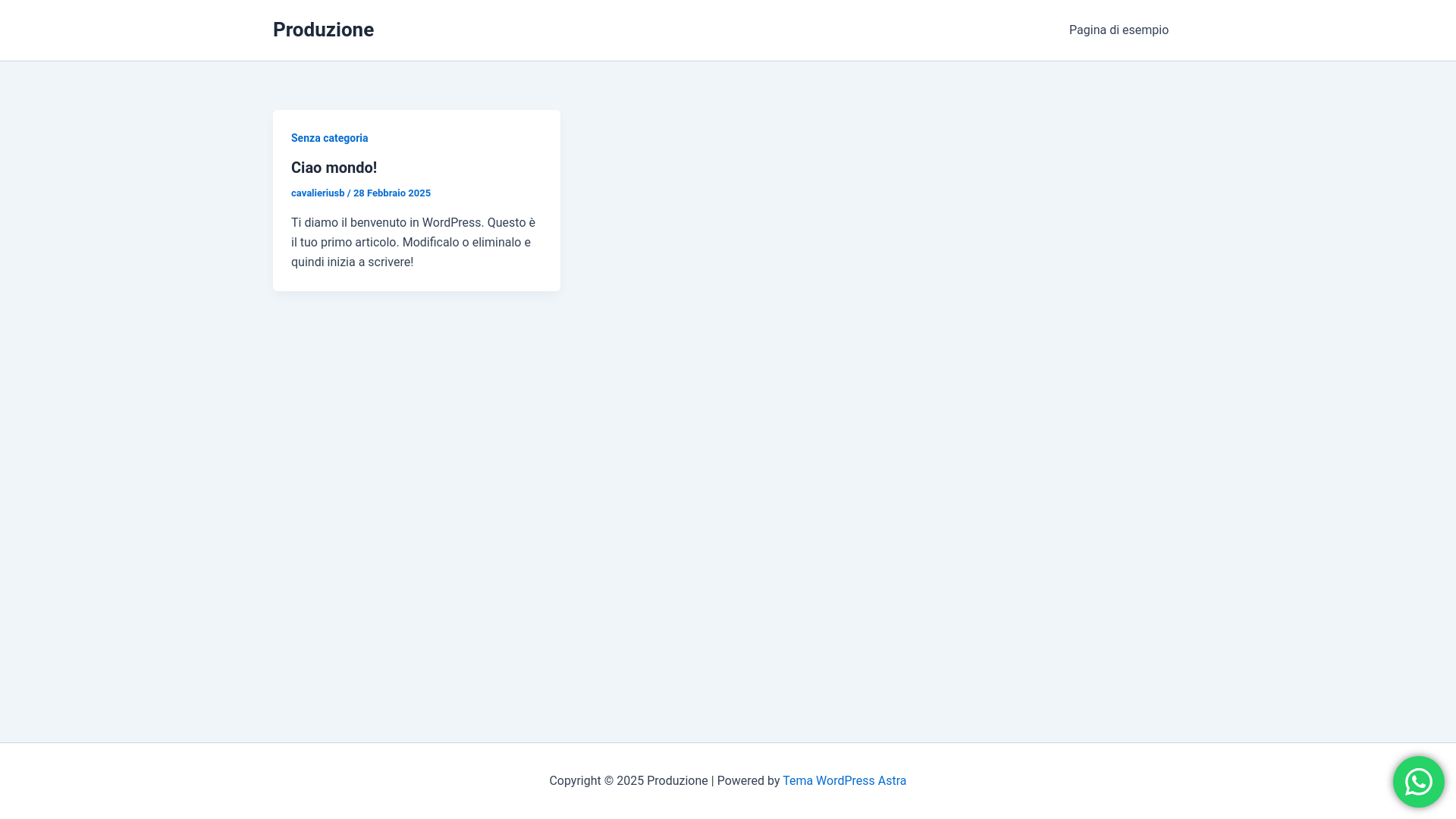 website screenshot of https://casamirandola.eu/
