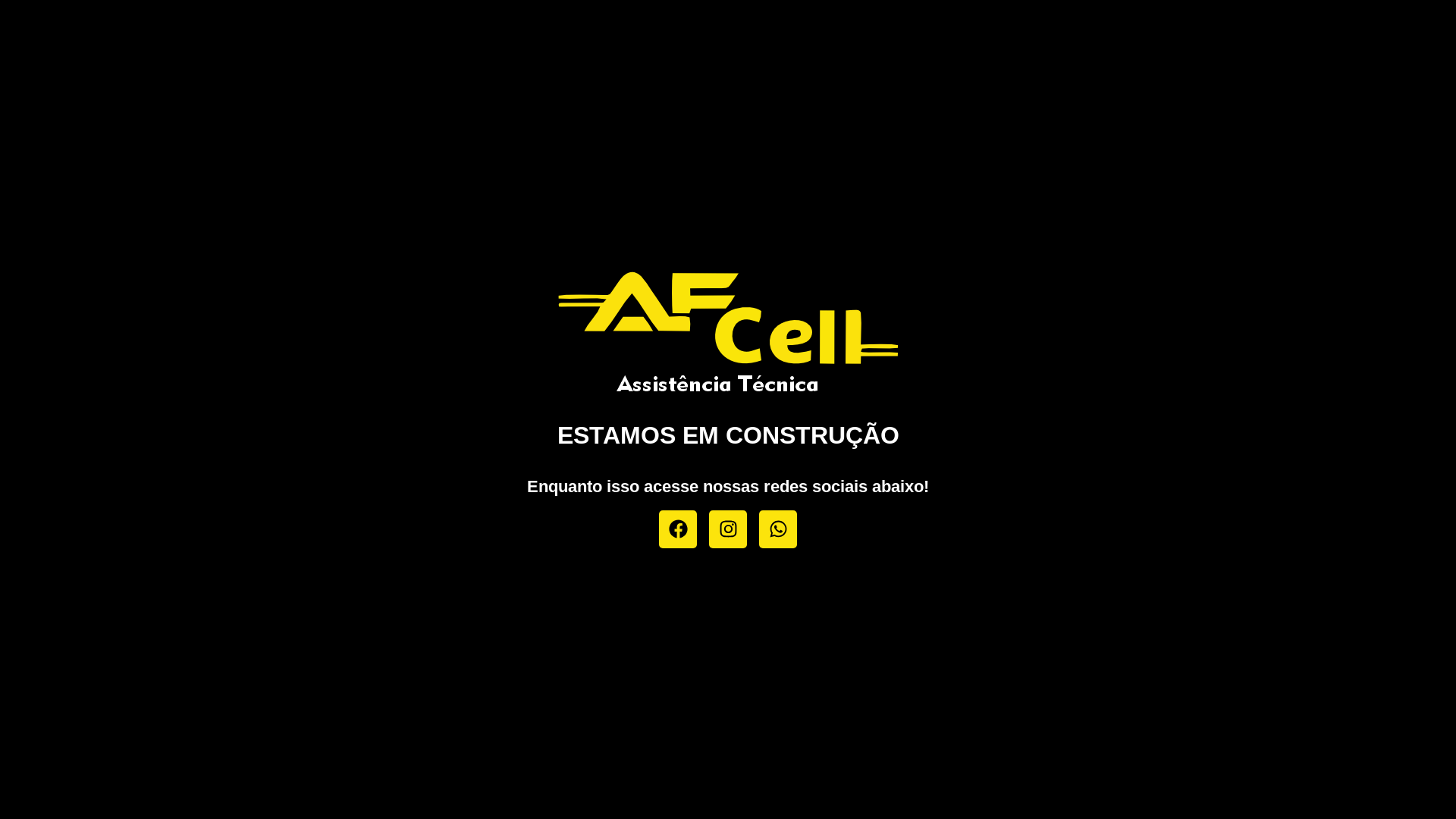 website screenshot of https://afcell.com.br/
