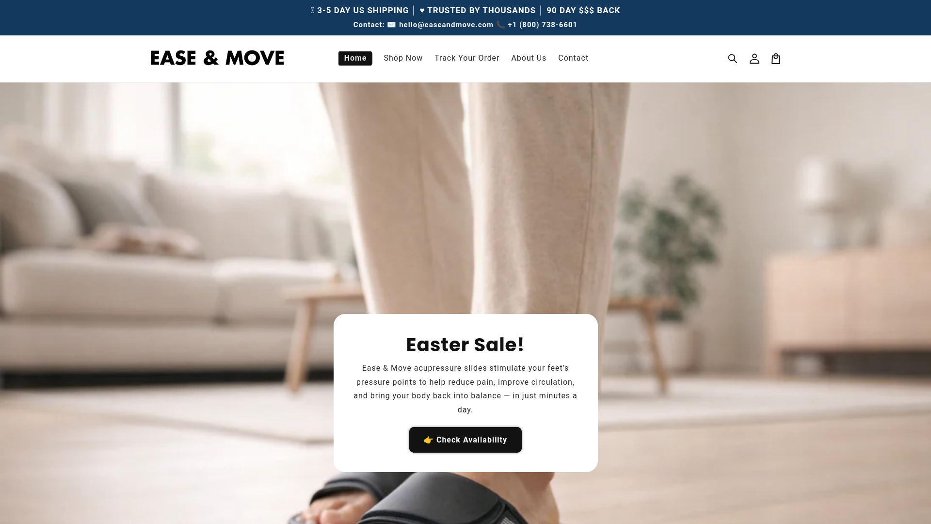 website screenshot of https://trysafetails.com/