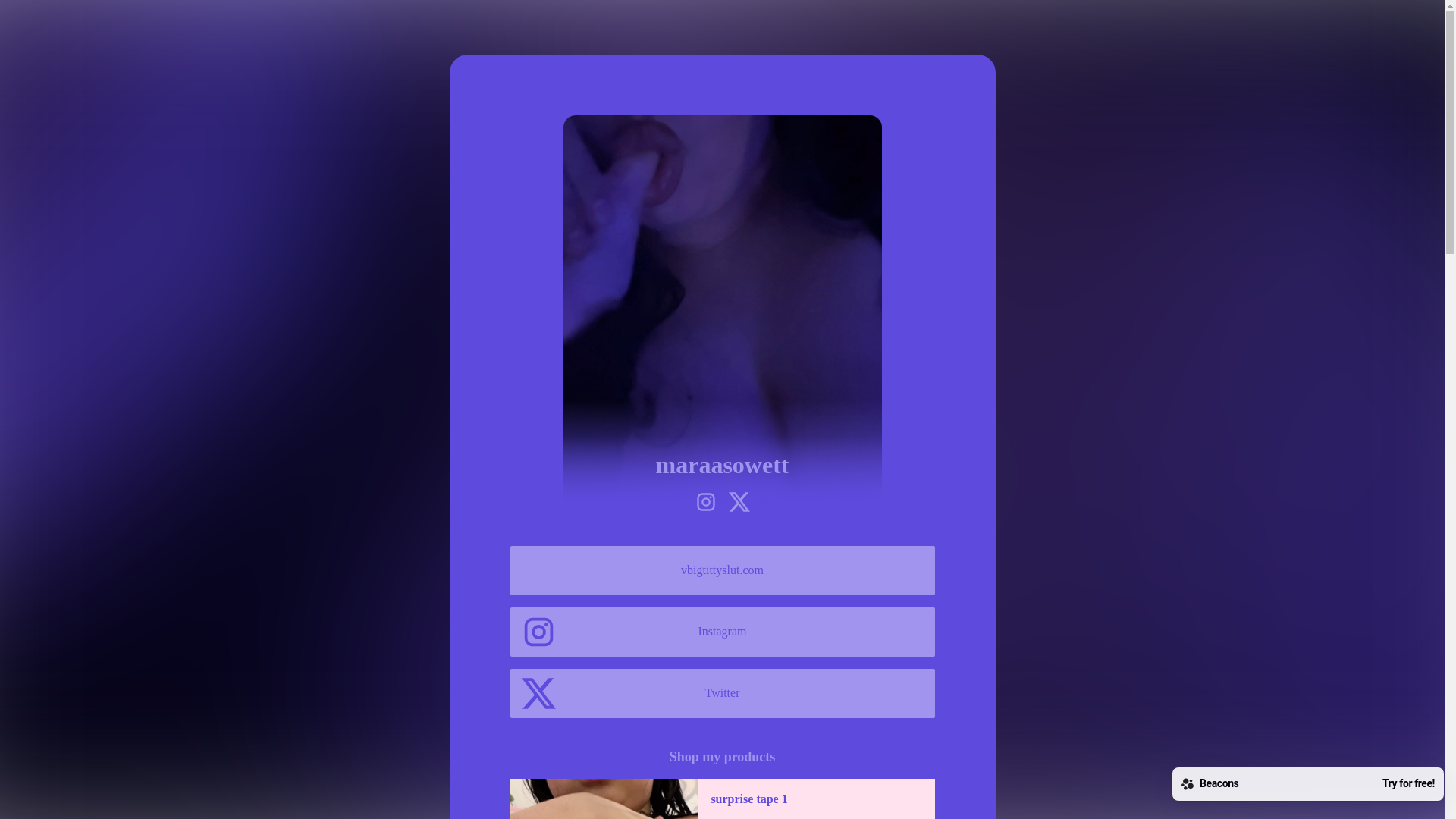 website screenshot of https://maraasowett.com/
