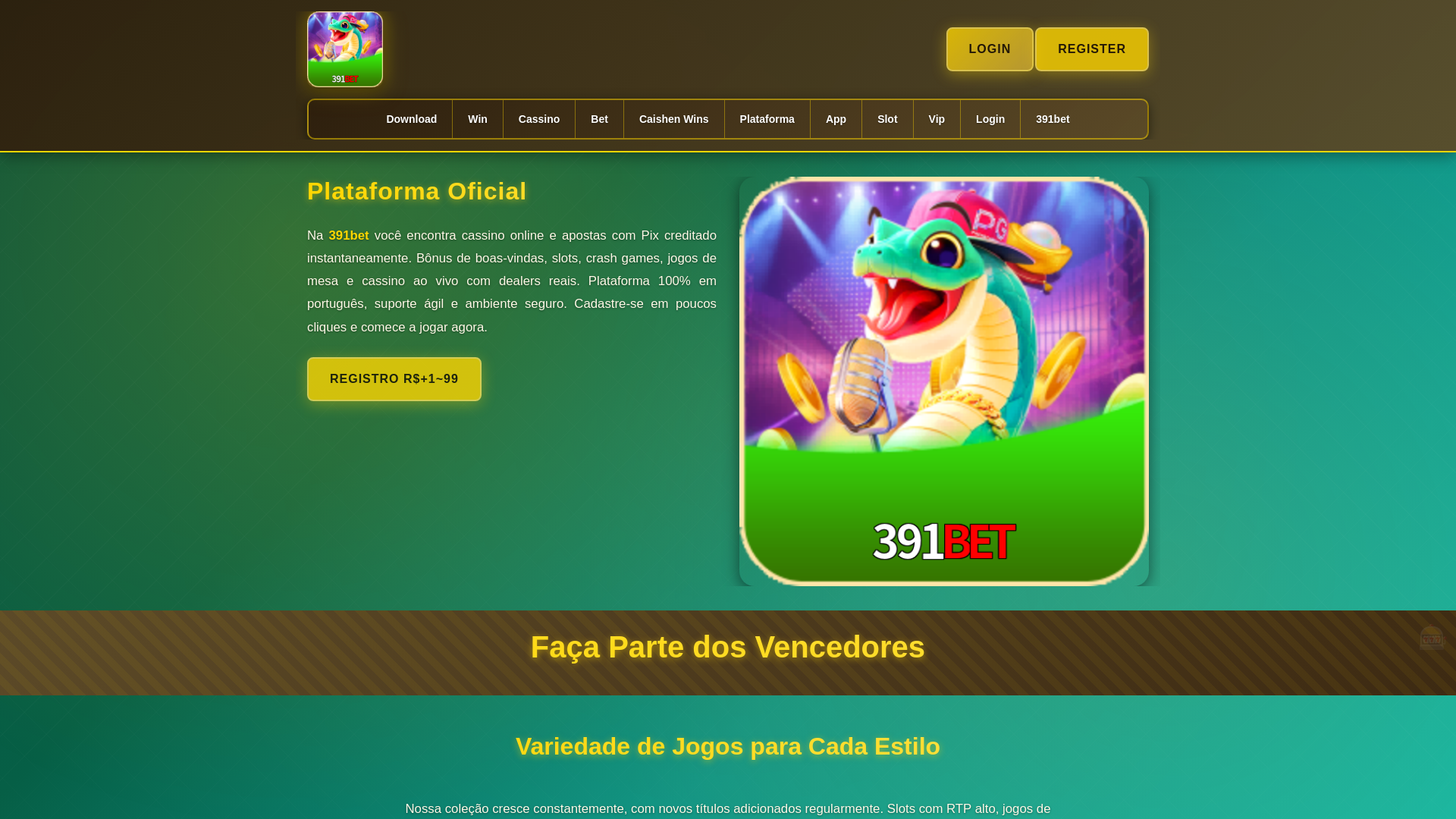 website screenshot of https://391betaa.com