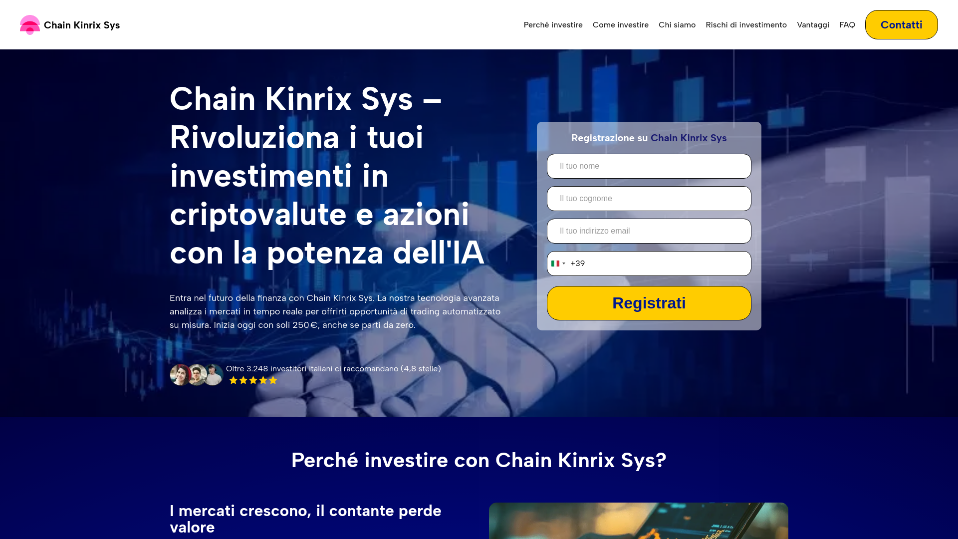 website screenshot of https://chain-kinrixsys.com/