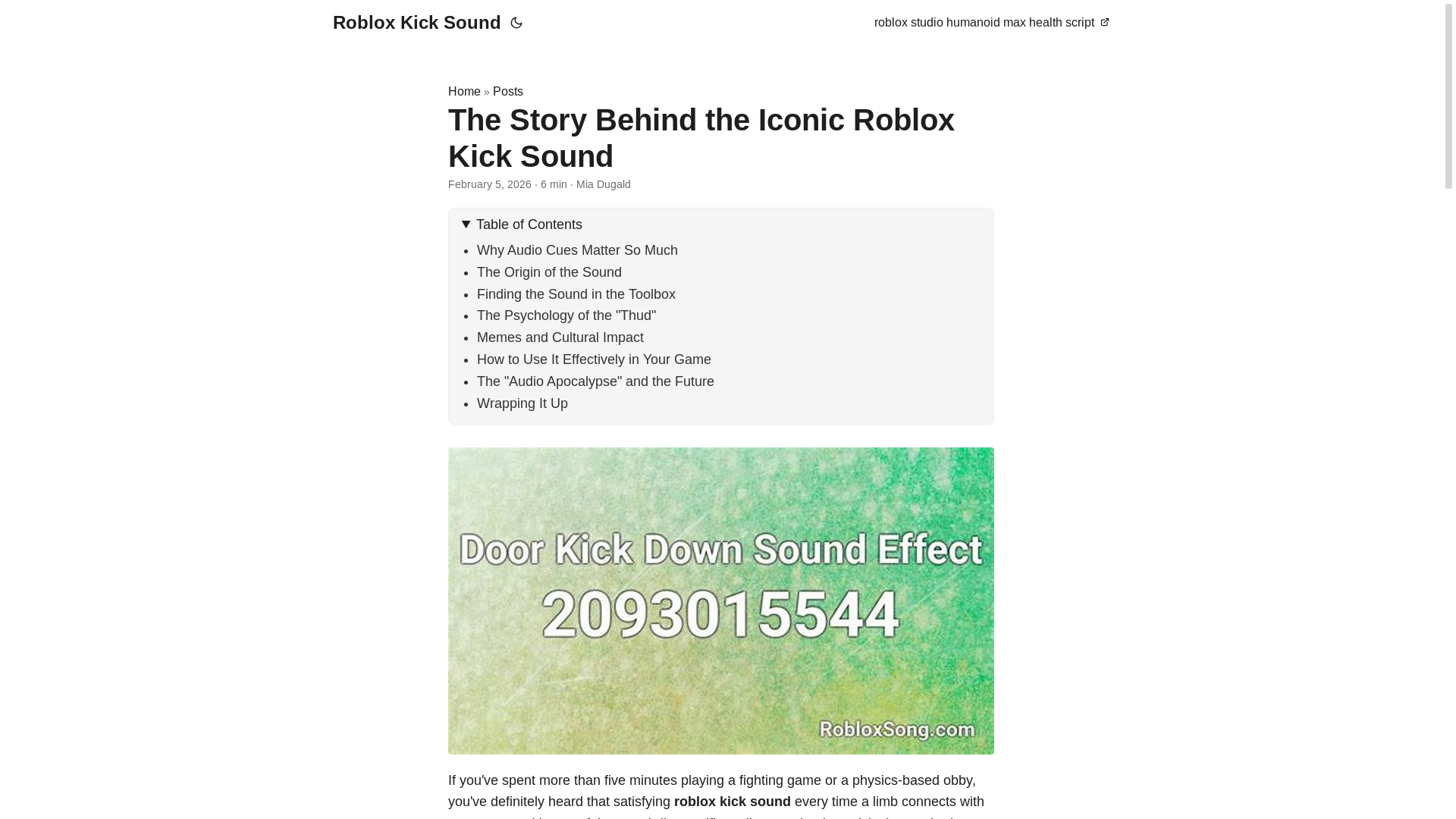 website screenshot of https://roblox-kick-sound.pages.dev/