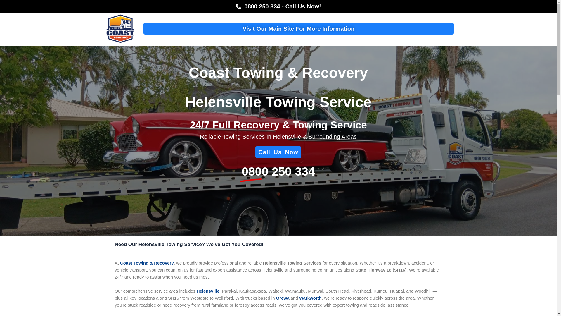website screenshot of https://helensvilletowingnz.pages.dev/
