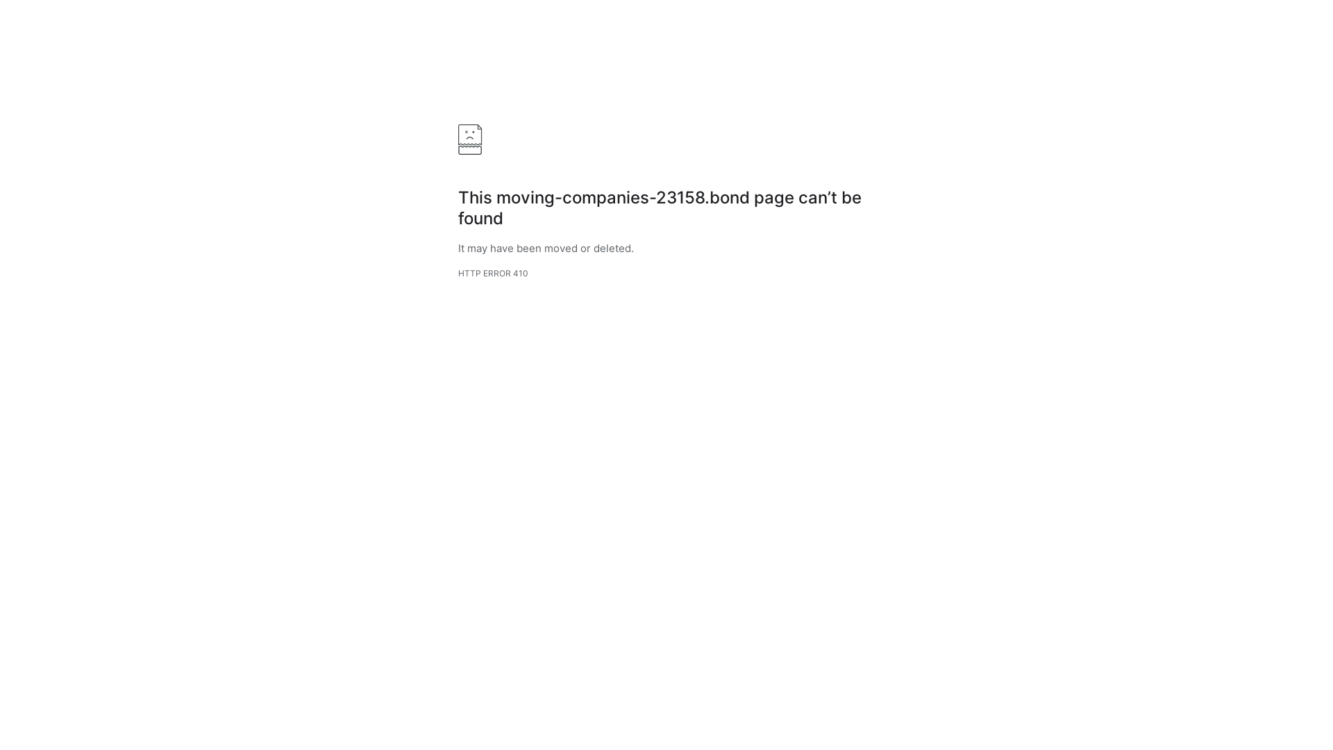 website screenshot of https://moving-companies-23158.bond/