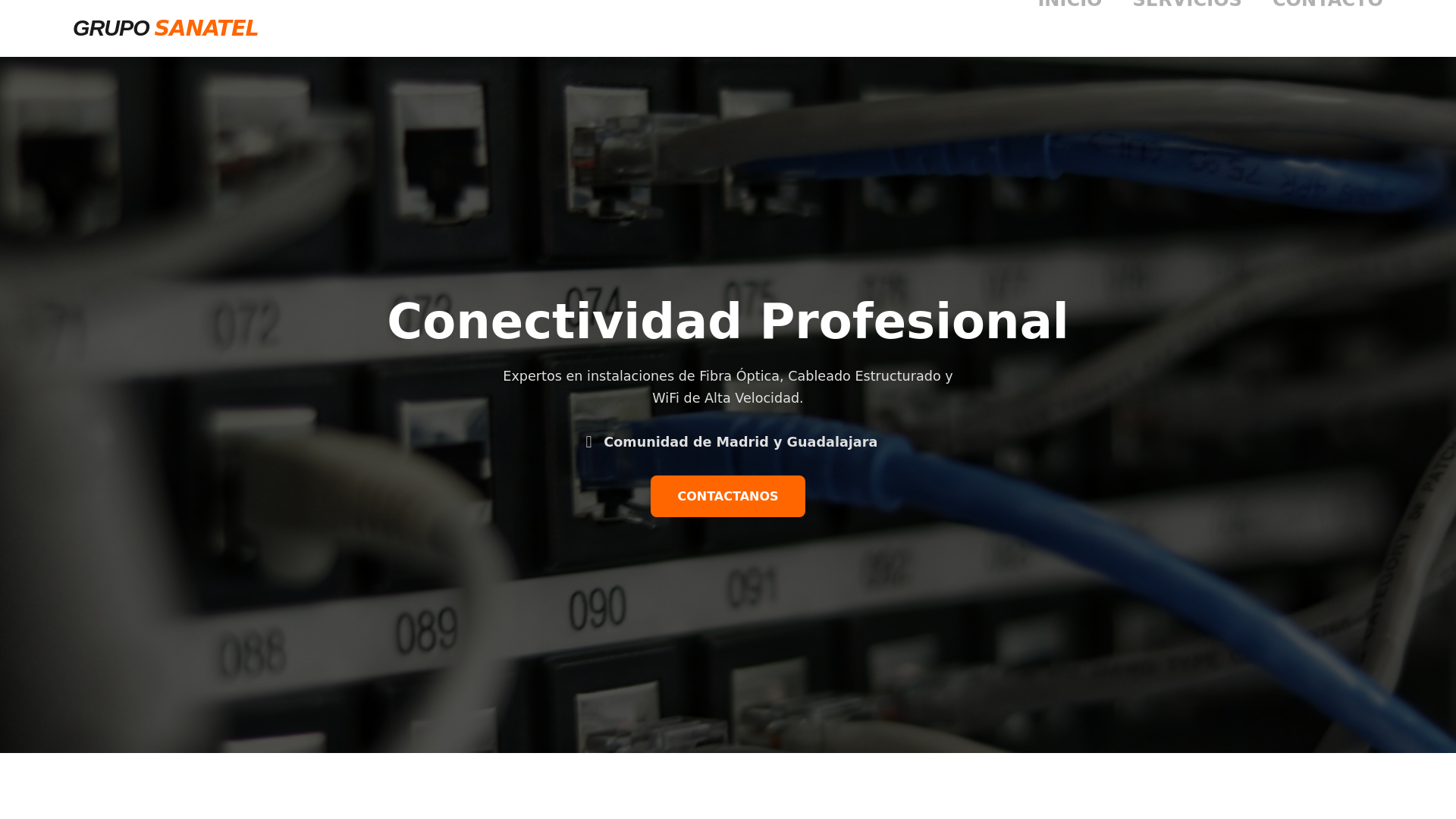 website screenshot of https://grupo-sanatel-2uusp.kinsta.page