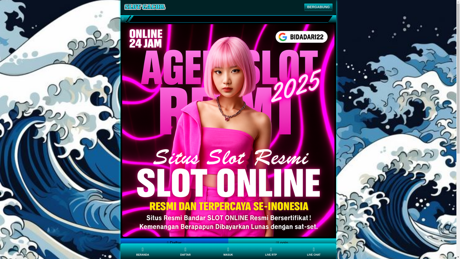 website screenshot of https://bidadari22-78j.pages.dev/