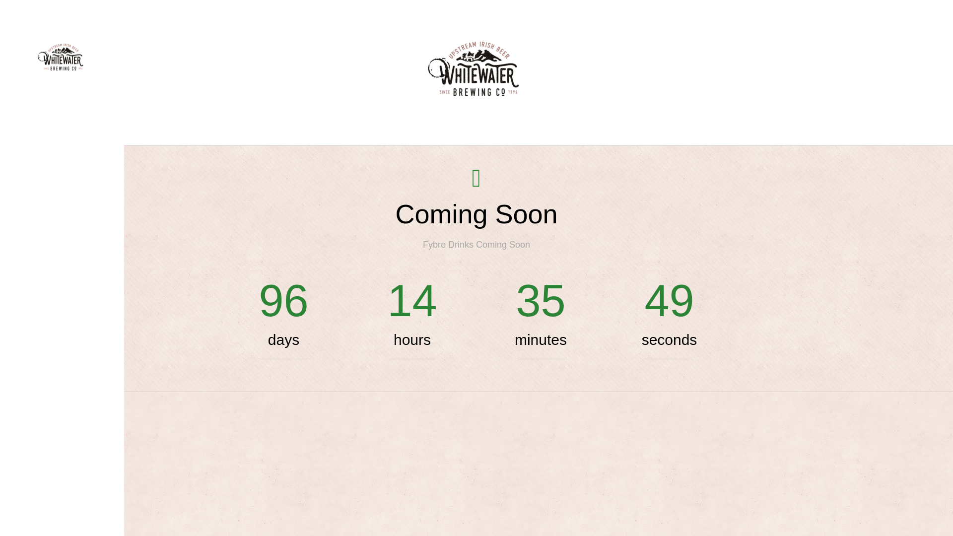 website screenshot of https://fybredrinks.com/