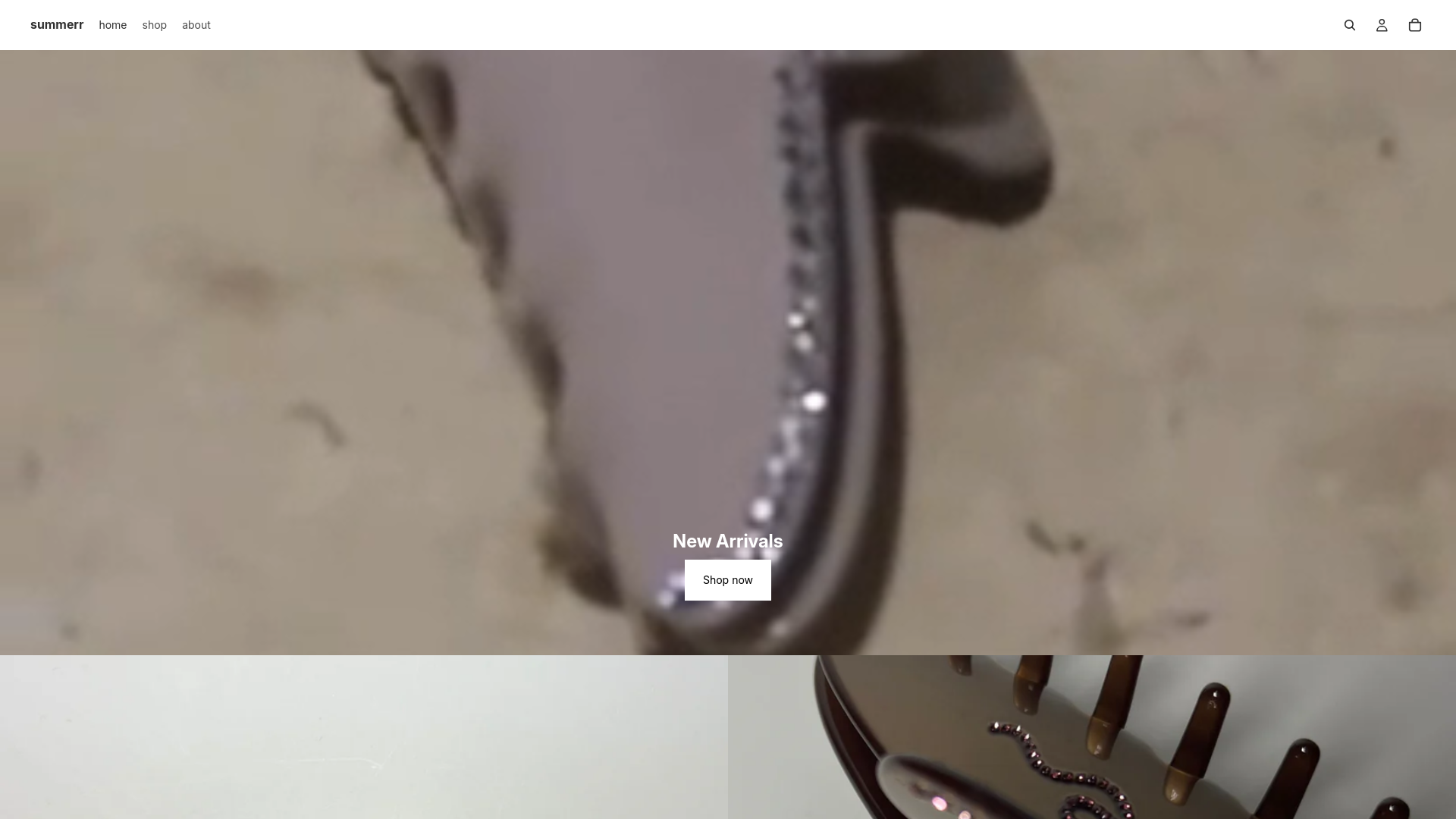 website screenshot of https://summerr.com.au/