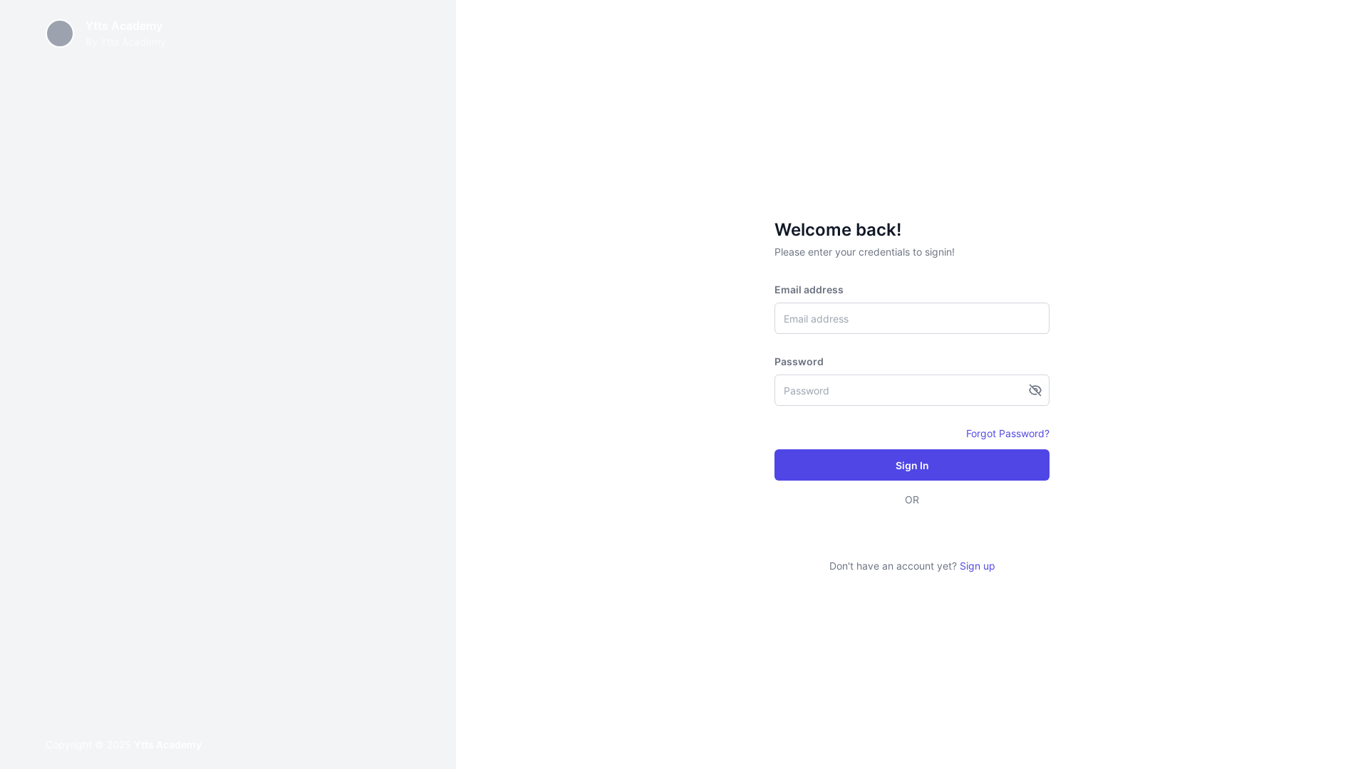 website screenshot of https://ytts-staging-server.pages.dev/