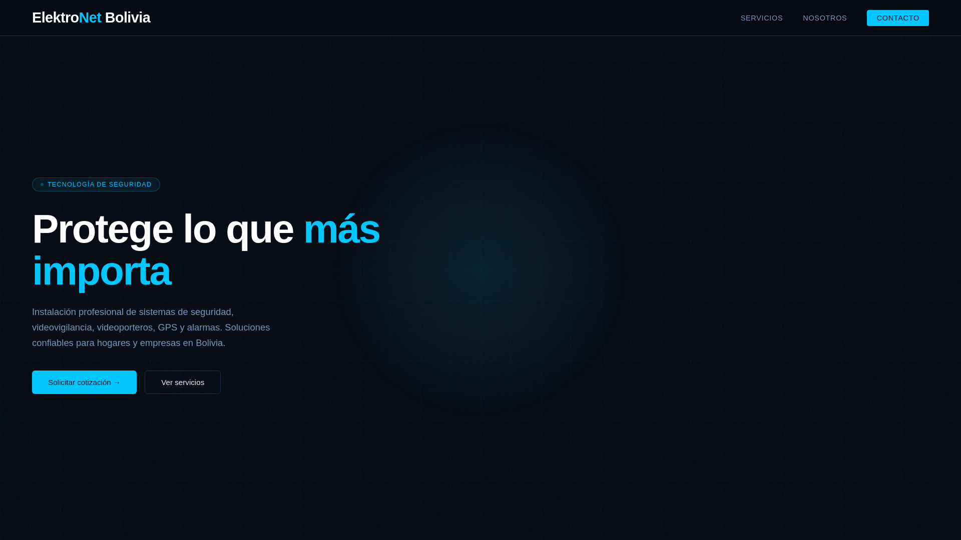 website screenshot of https://elektronetbolivia.pages.dev/