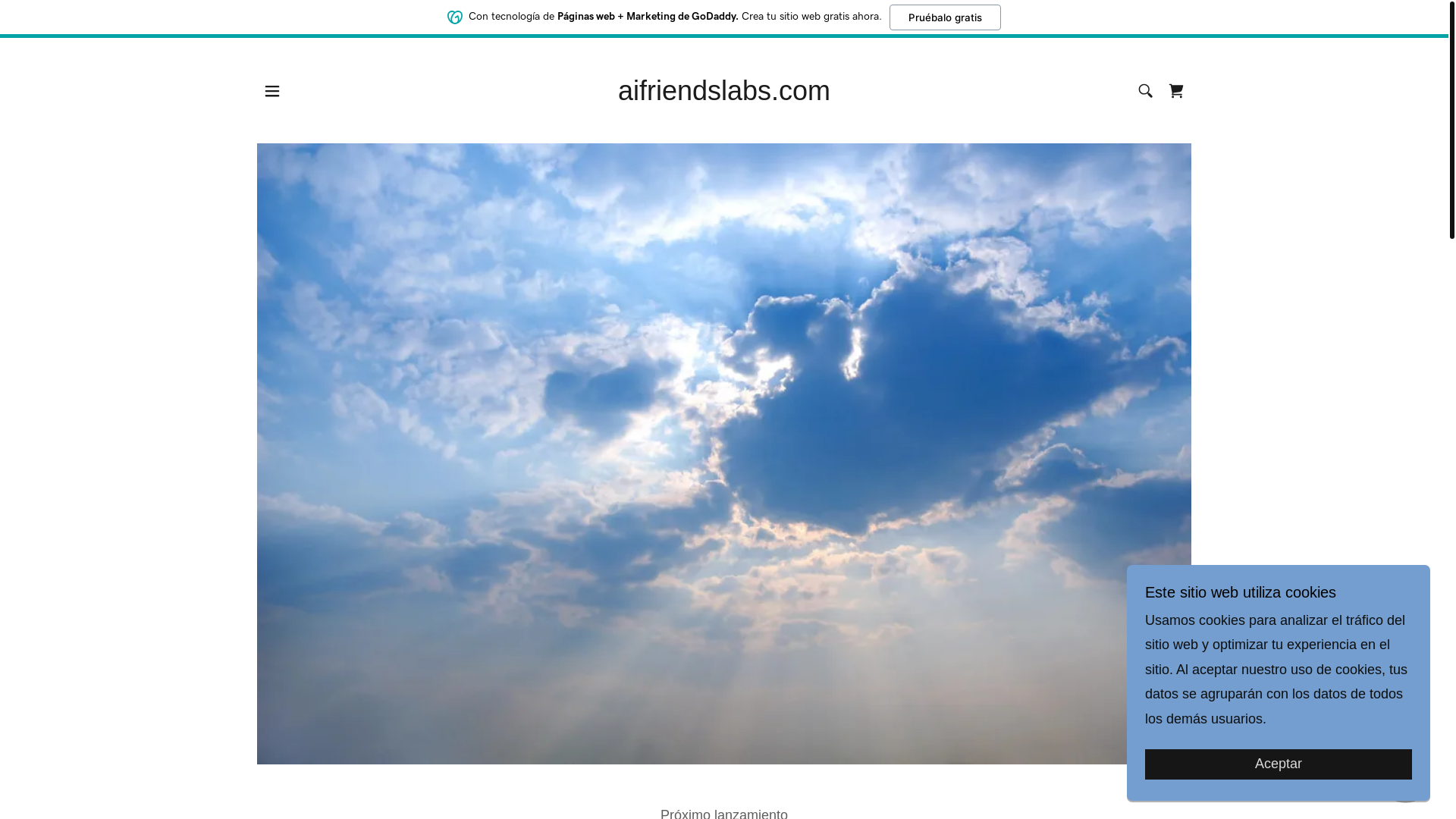 website screenshot of https://aifriendslabs.com/