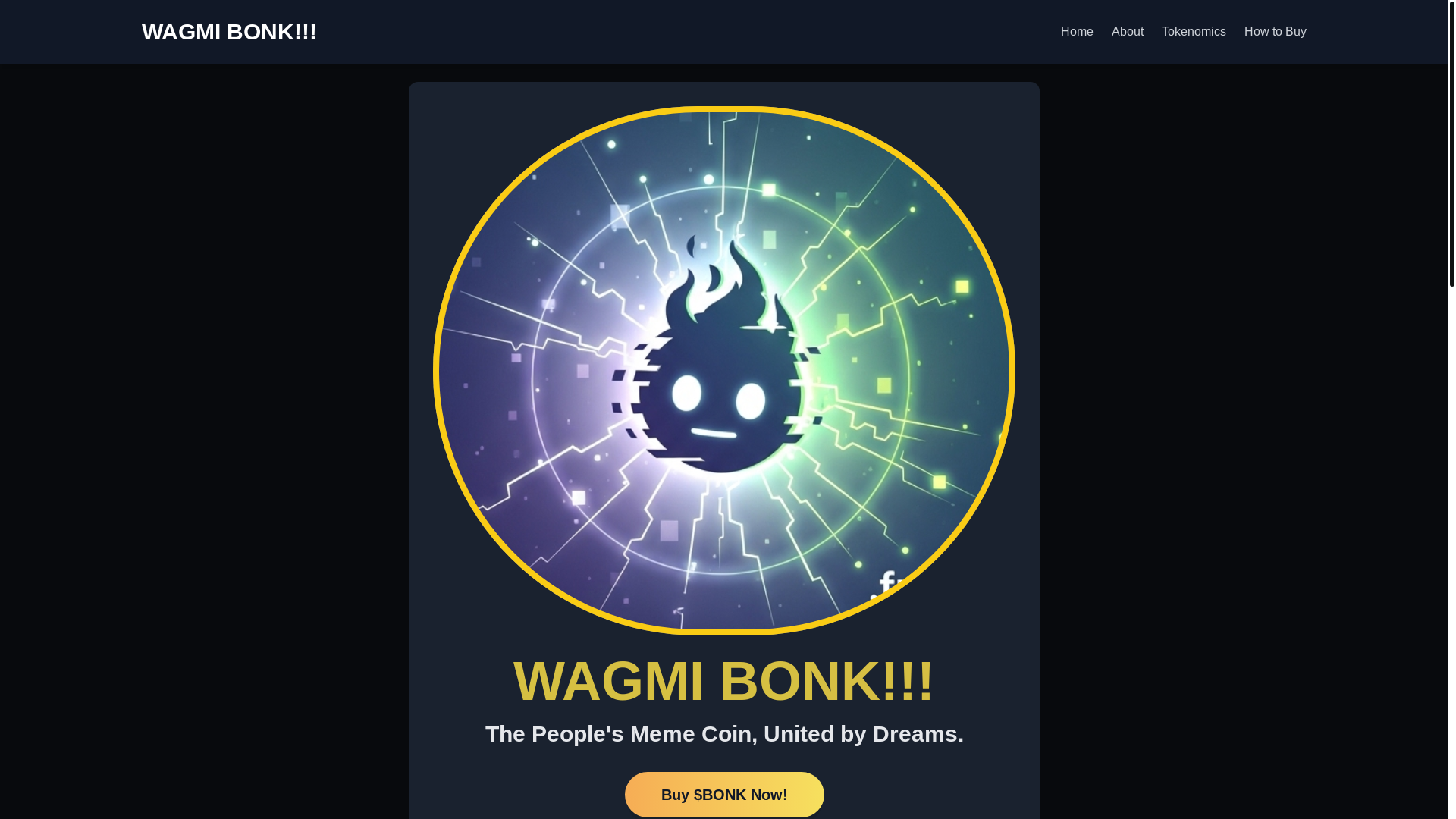website screenshot of https://makibonkify.fun/