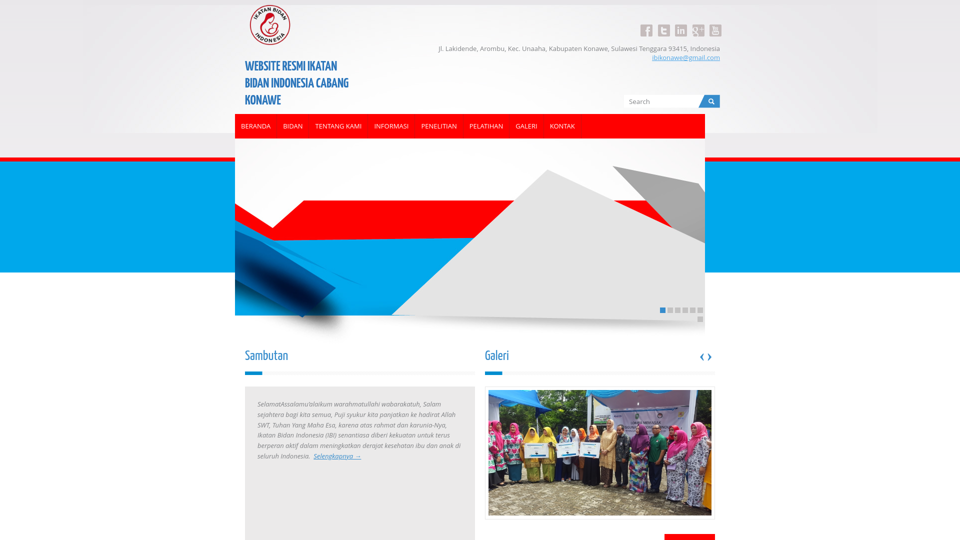 website screenshot of https://ibikonawe.org/