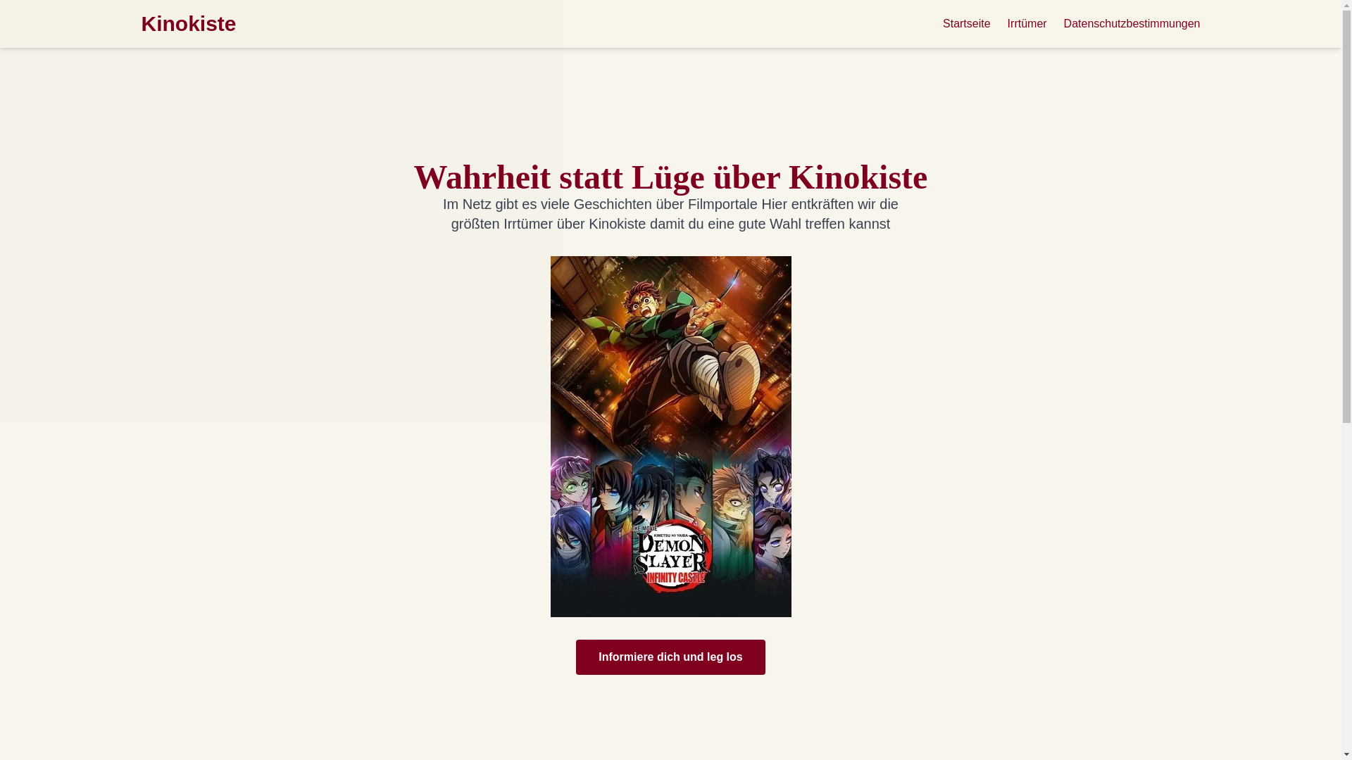 website screenshot of https://kinokiste-2ewi.pages.dev/