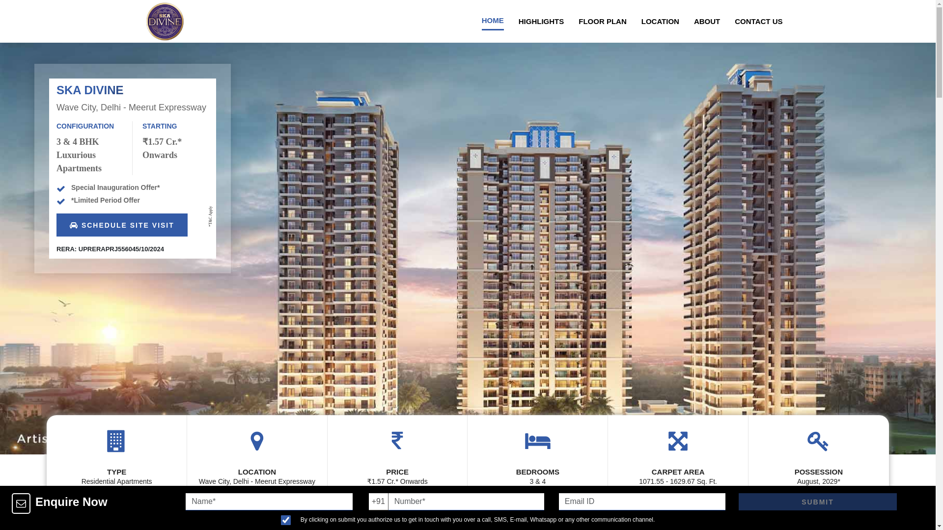 website screenshot of https://skaindiaprojects.com/