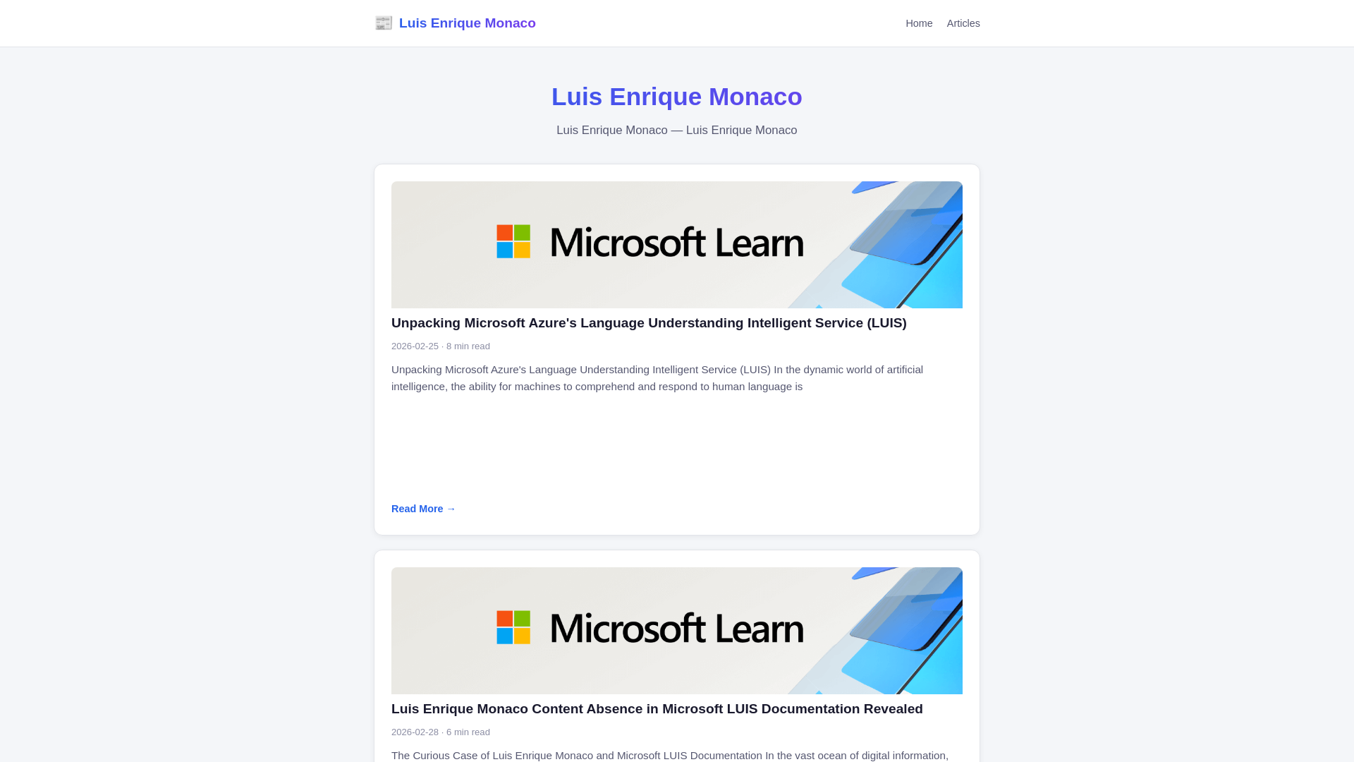website screenshot of https://luis-enrique-monaco.pages.dev/