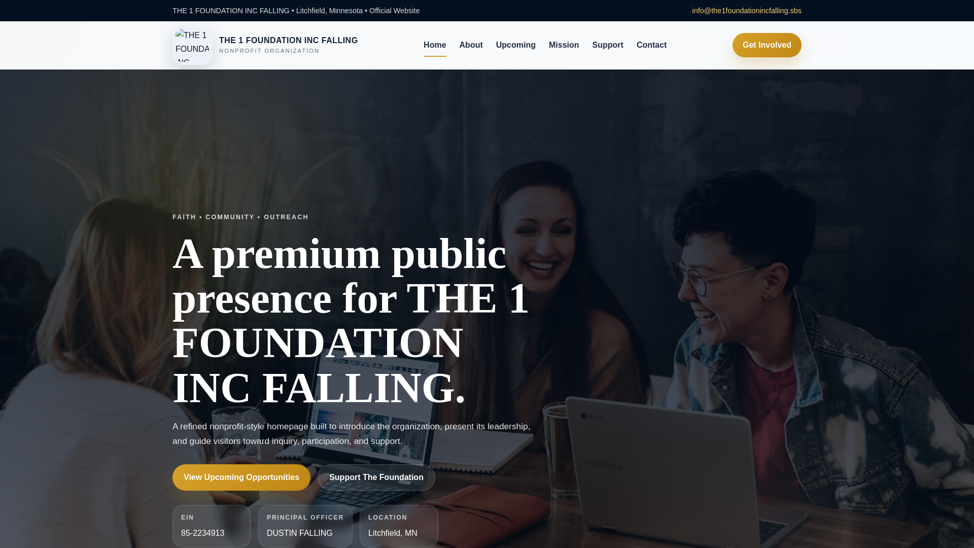 website screenshot of https://the1foundationincfallingwweb.pages.dev/