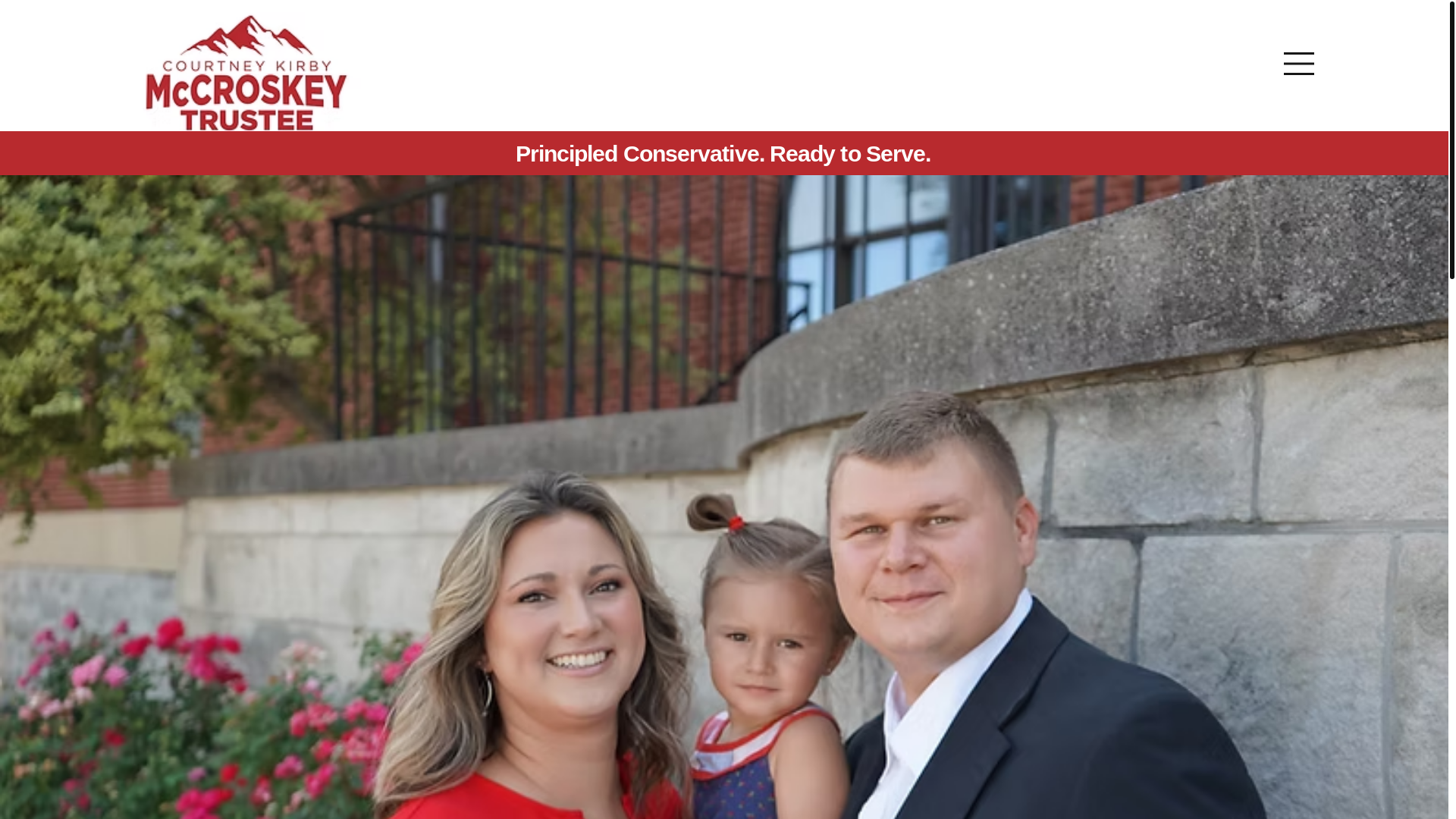 website screenshot of https://mccroskeyfortrustee.com/