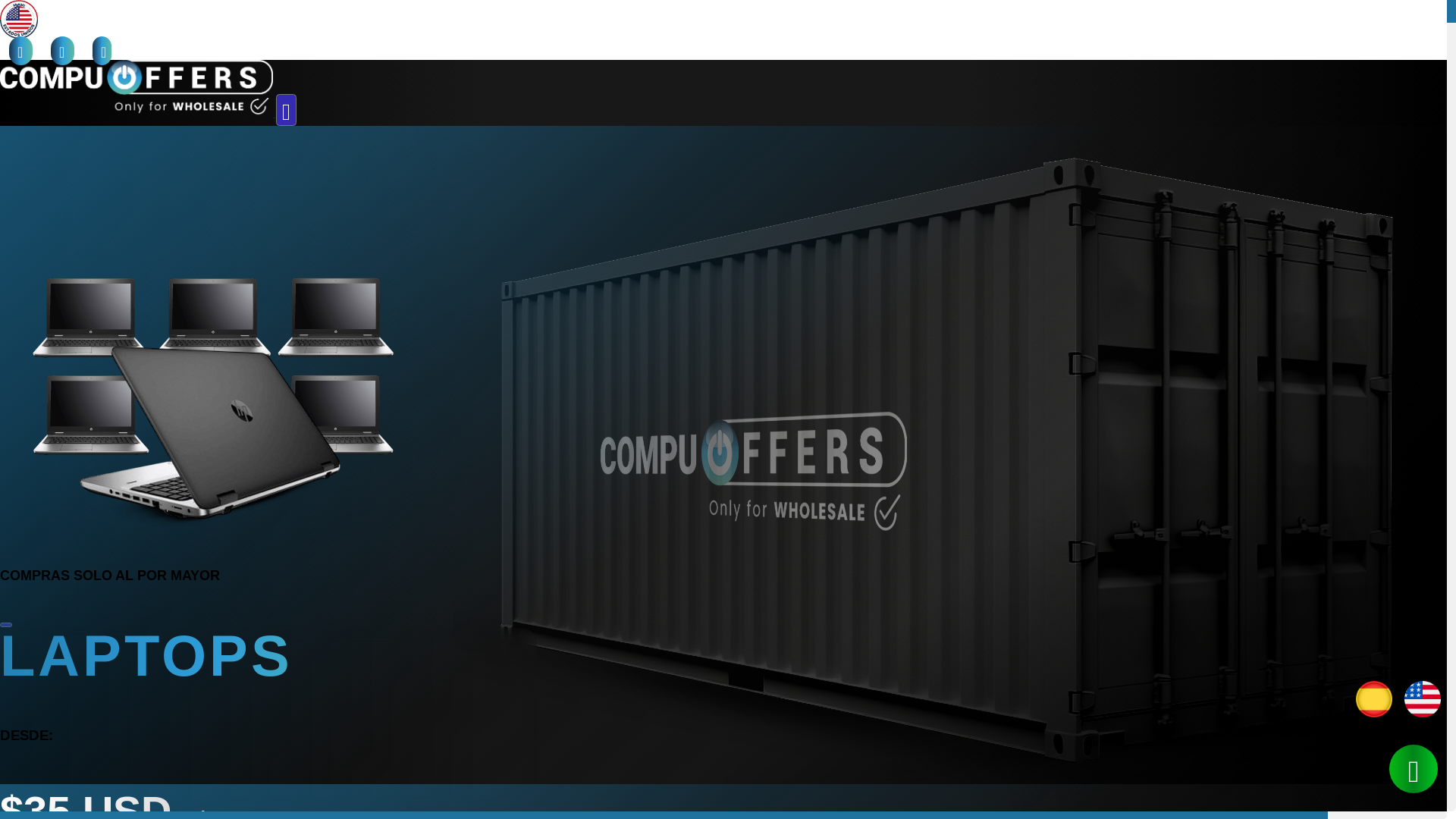 website screenshot of https://www.compuoffers.com/