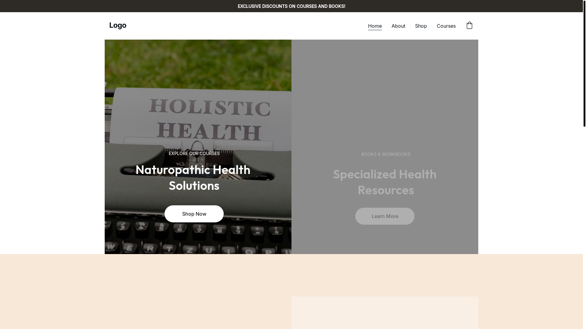 website screenshot of https://naturalhealthdoctor.me/