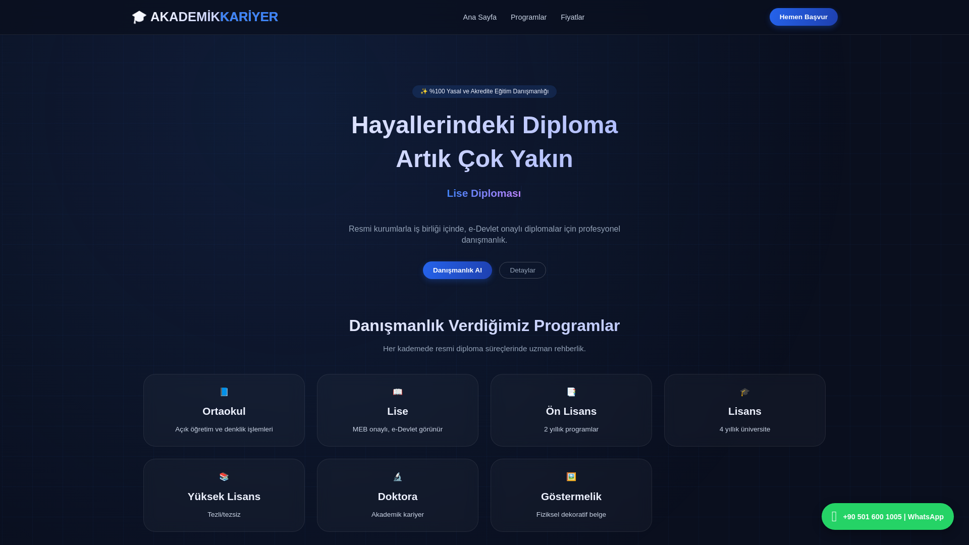 website screenshot of https://xn--eitimdanmanlk-w2b1ze19e.com