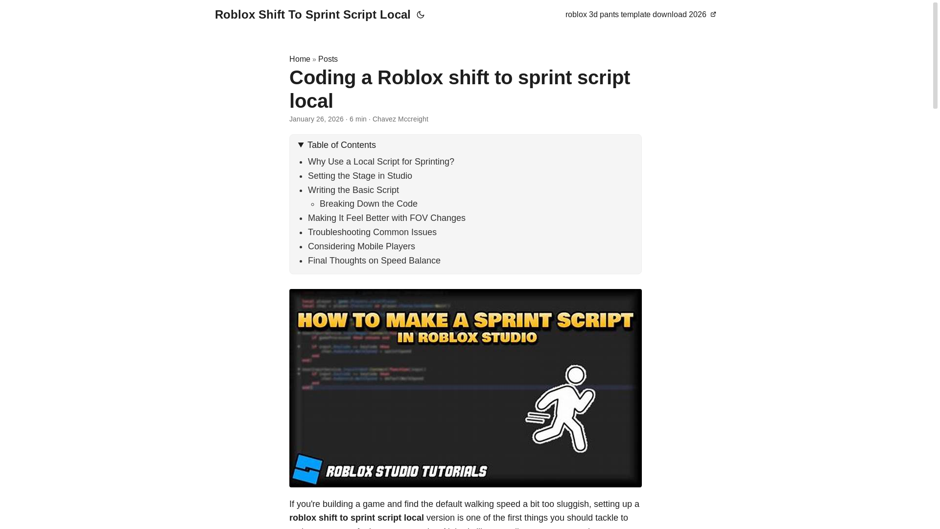 website screenshot of https://roblox-shift-to-sprint-script-local.pages.dev/