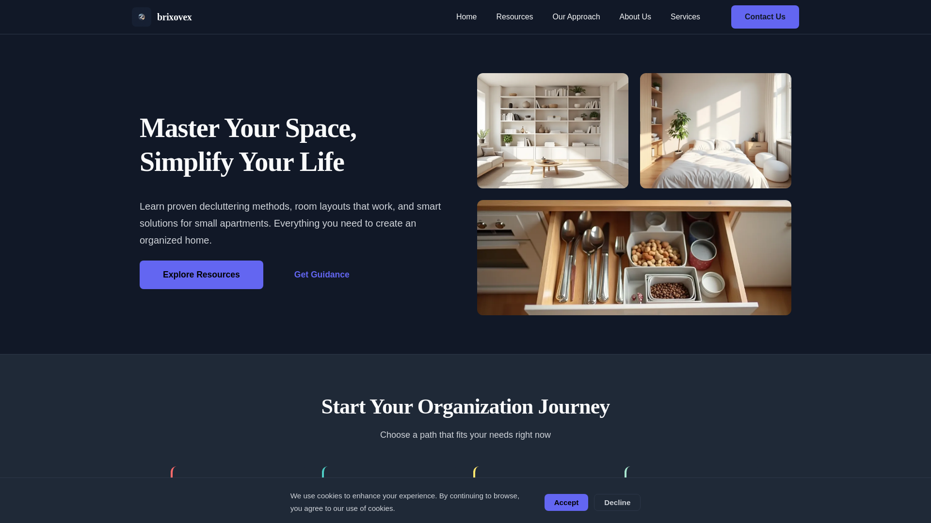 website screenshot of https://brixovex.info/