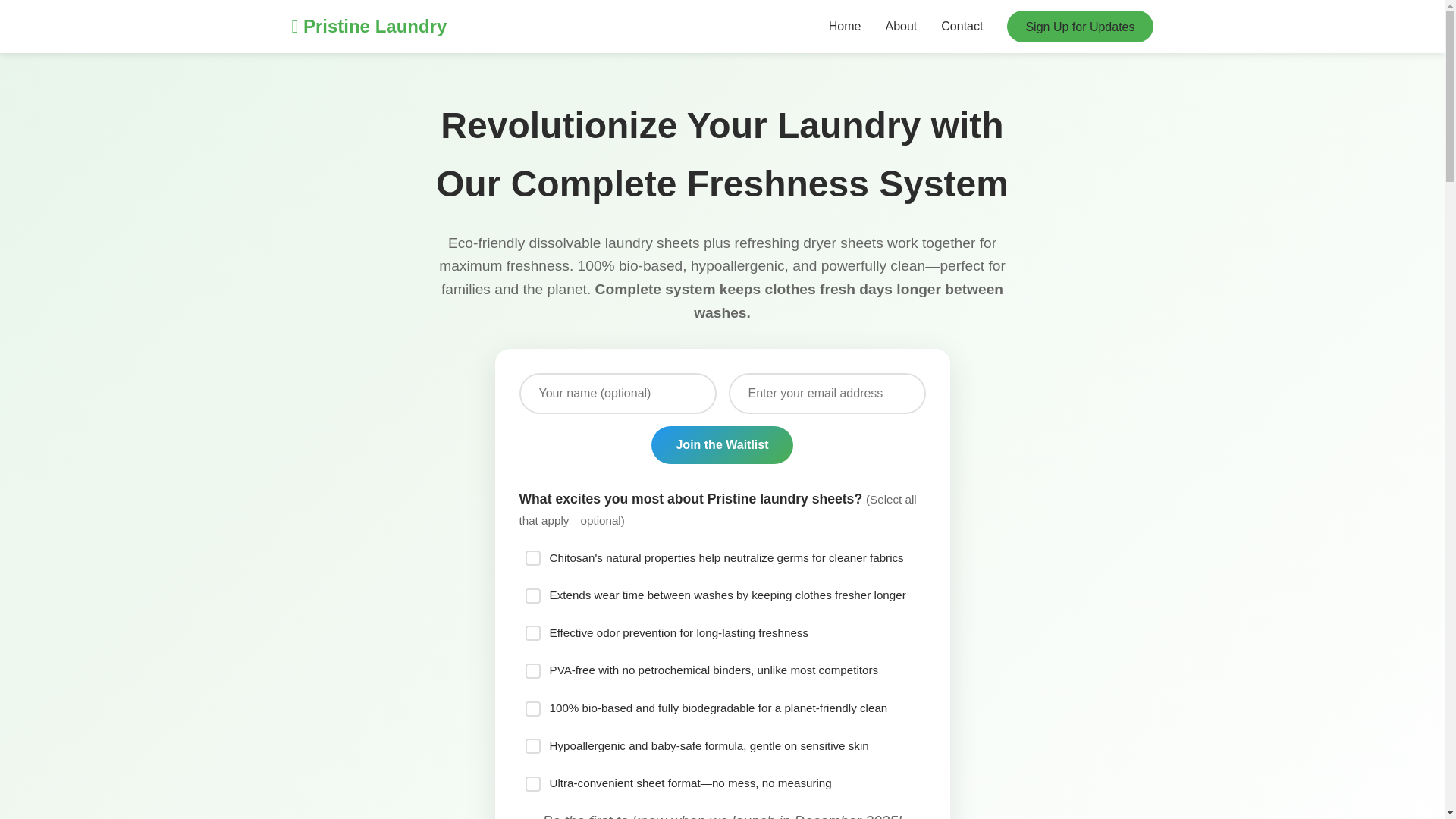 website screenshot of https://pristinelaunch2.pages.dev/