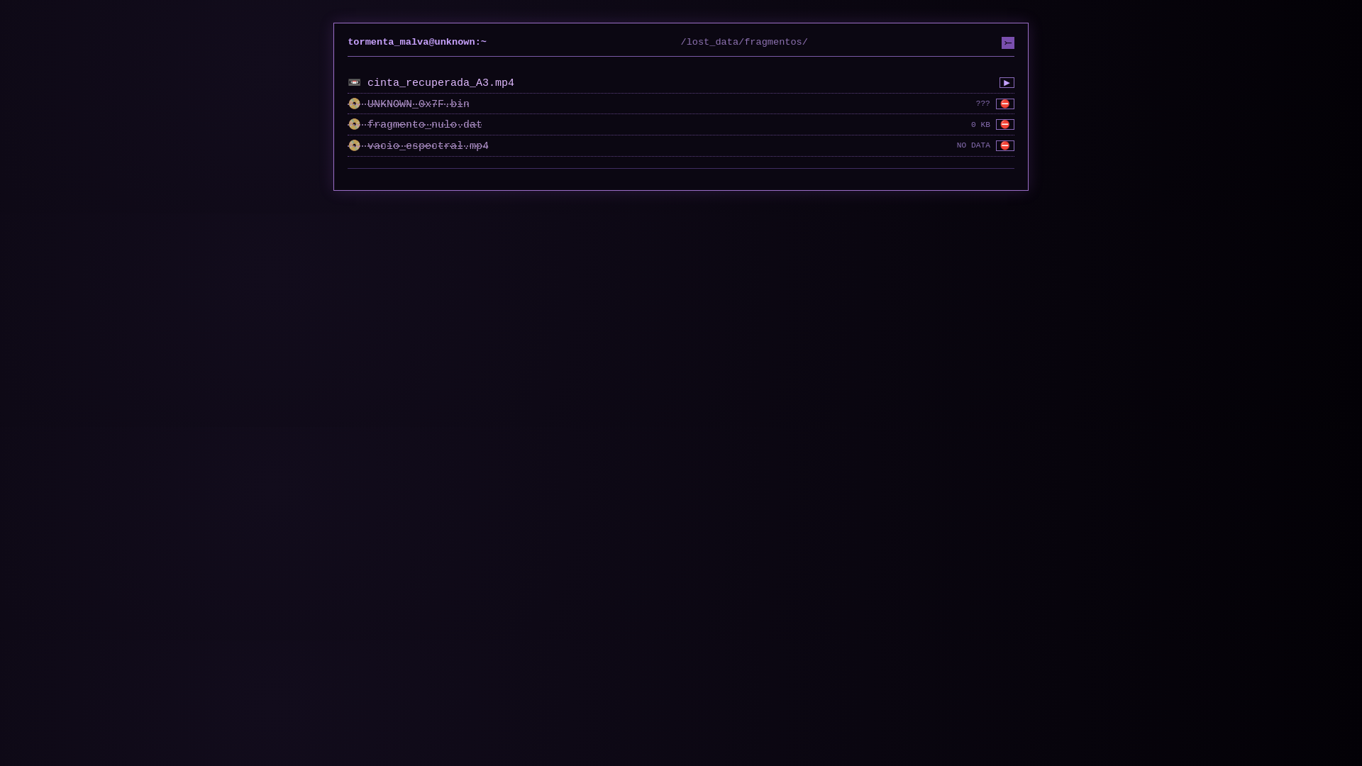 website screenshot of https://tormentamalva.com/